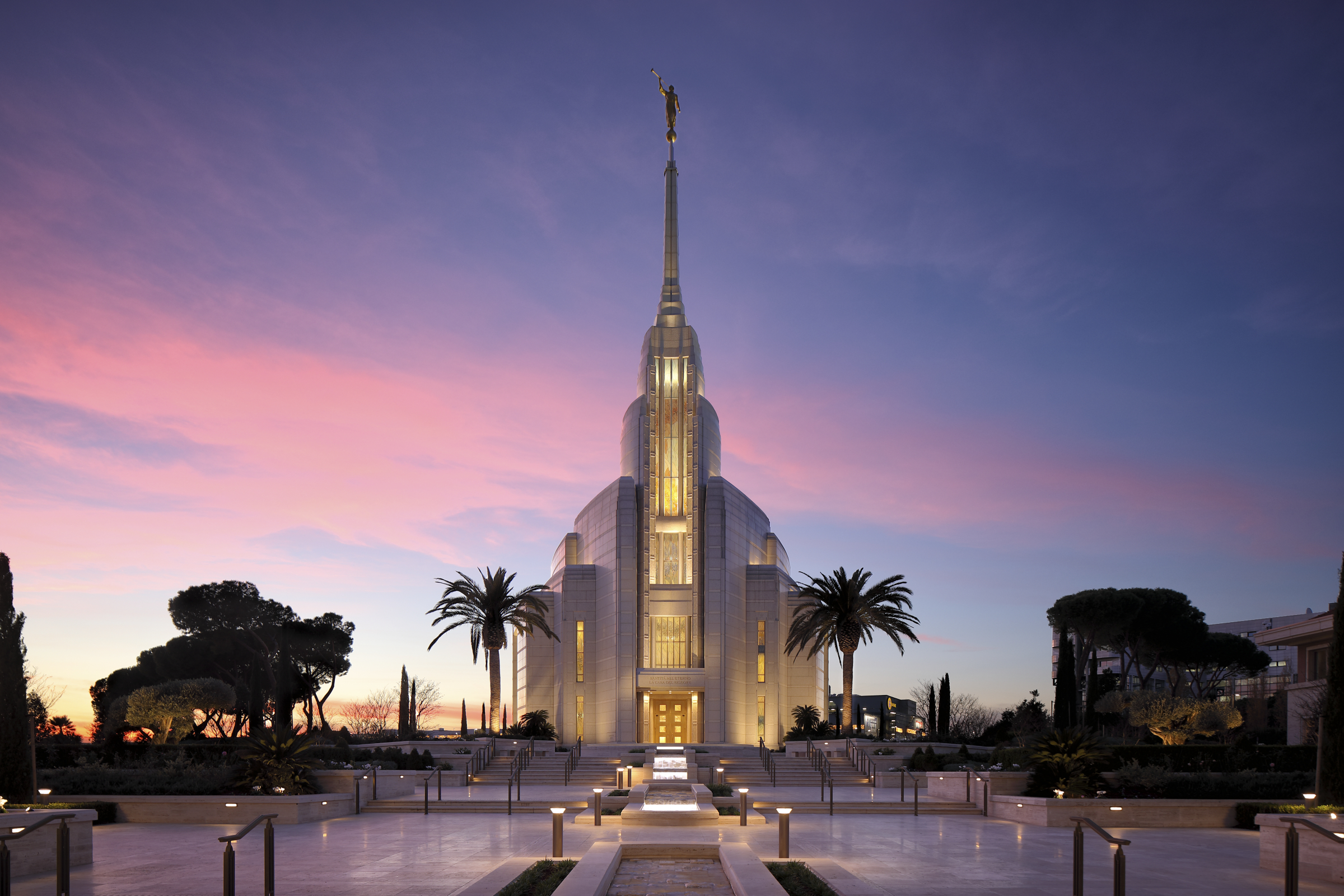 Rome Italy Lds Temple , HD Wallpaper & Backgrounds