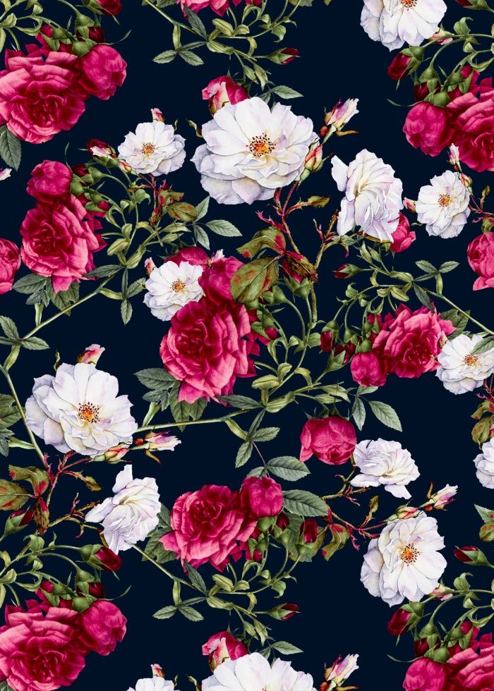 Floral Vintage Flower Background , HD Wallpaper & Backgrounds