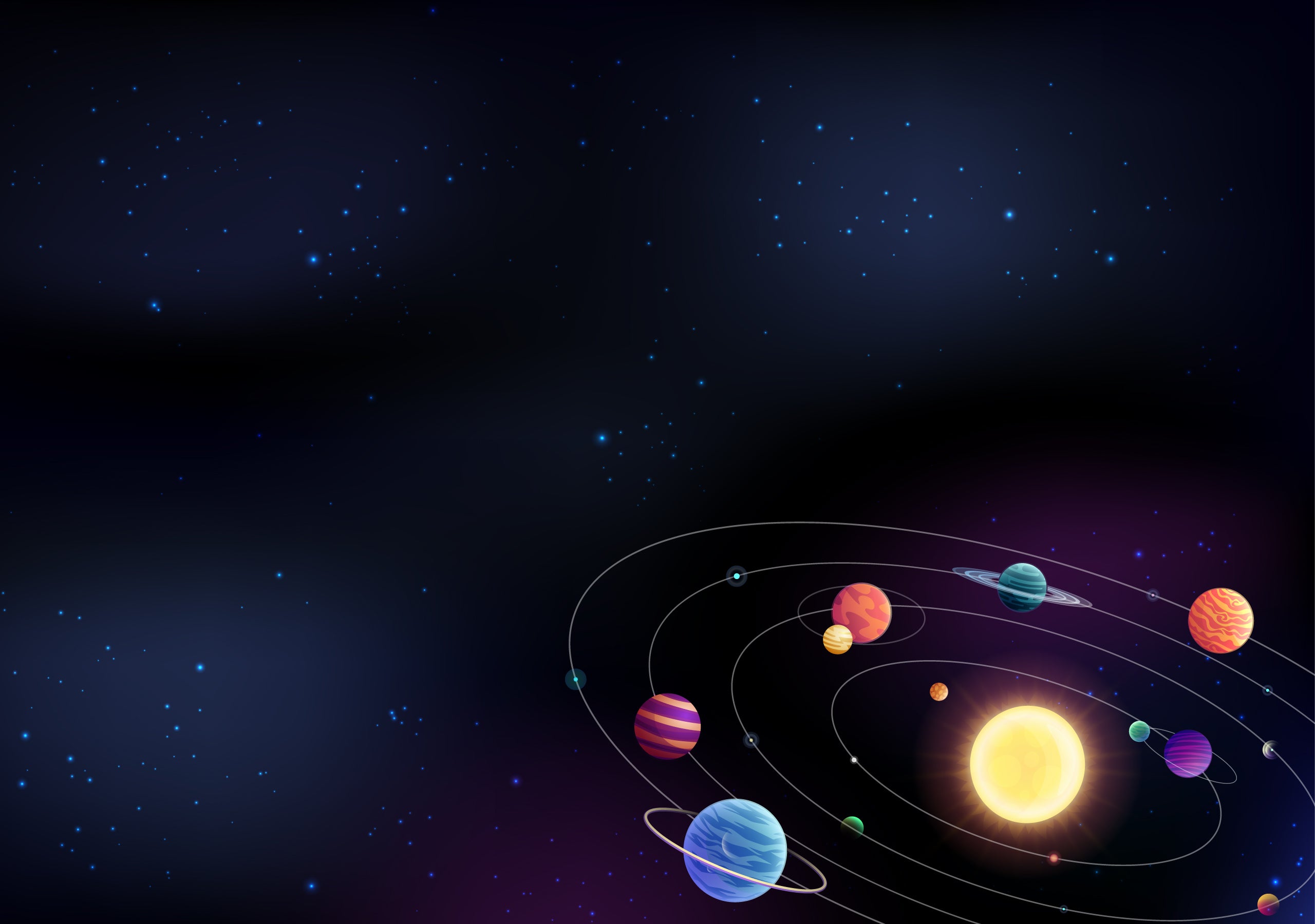 Solar System , HD Wallpaper & Backgrounds