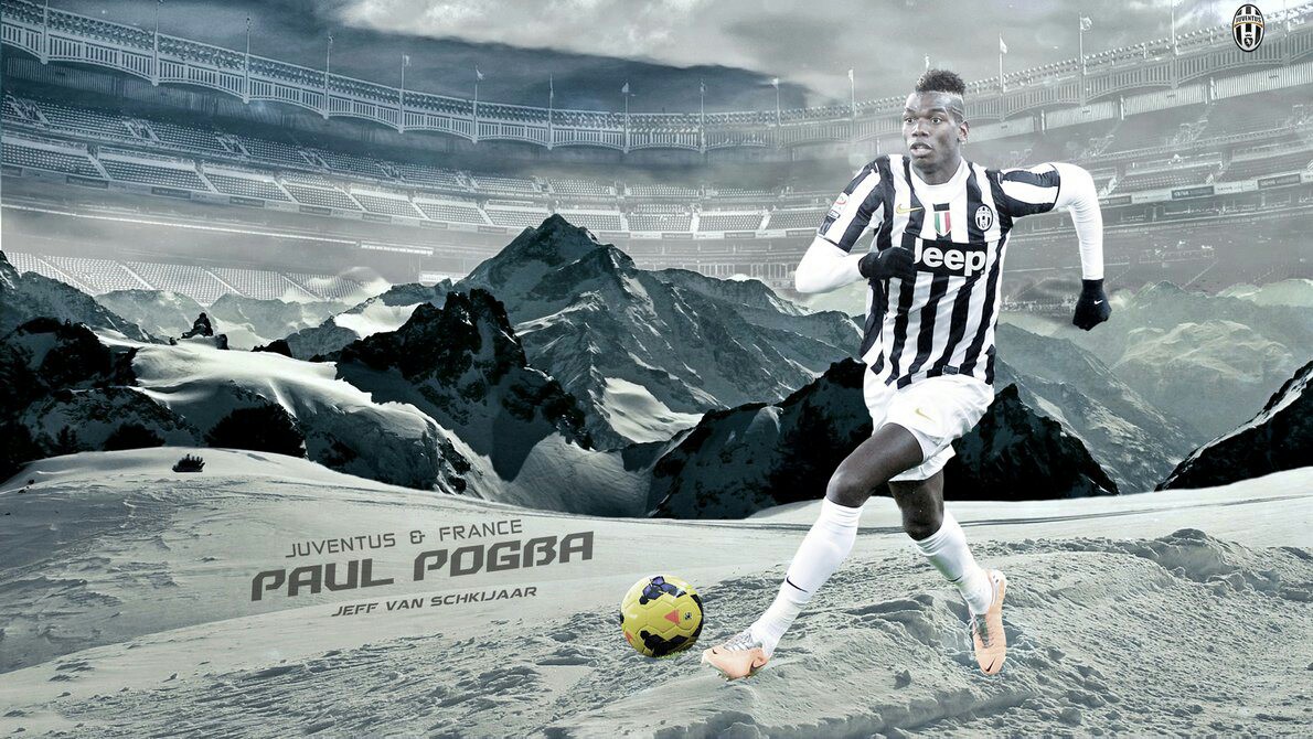Paul Pogba And Paul Pogba Wallpapers Image - Winter Snowy Mountains Images Aesthetic Beautiful Mountain , HD Wallpaper & Backgrounds