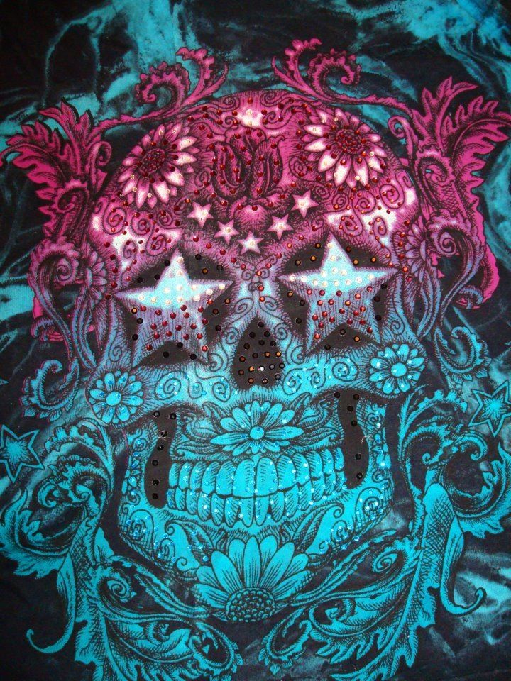 Sugar Skull Iphone Wallpaper - Day Of The Dead Sugar Skull Phone , HD Wallpaper & Backgrounds