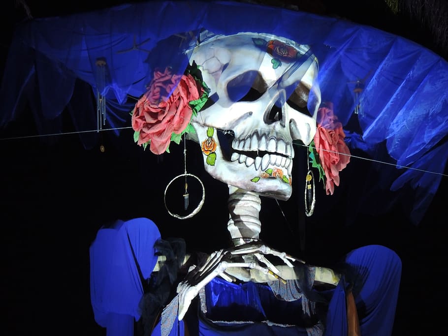 Catrina, Mexico, Day Of The Dead, Halloween, Celebration, - Dia De Muertos Teotihuacan , HD Wallpaper & Backgrounds