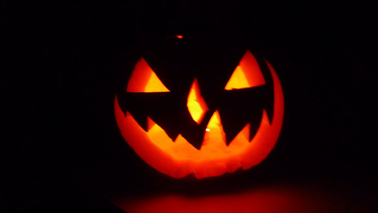 Halloween Citrouille Pumpkin Wallpaper - Jack-o'-lantern , HD Wallpaper & Backgrounds