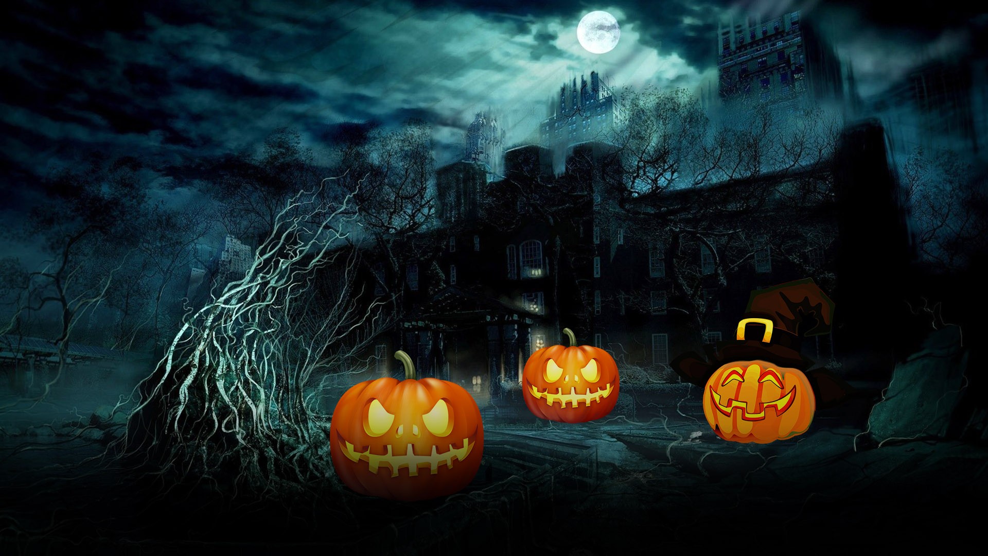 Halloween Pumpkin Wallpaper Hd - Temple Of Elemental Evil Artwork , HD Wallpaper & Backgrounds