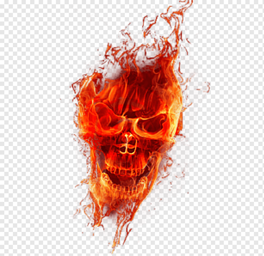 Skull Flame Png , HD Wallpaper & Backgrounds