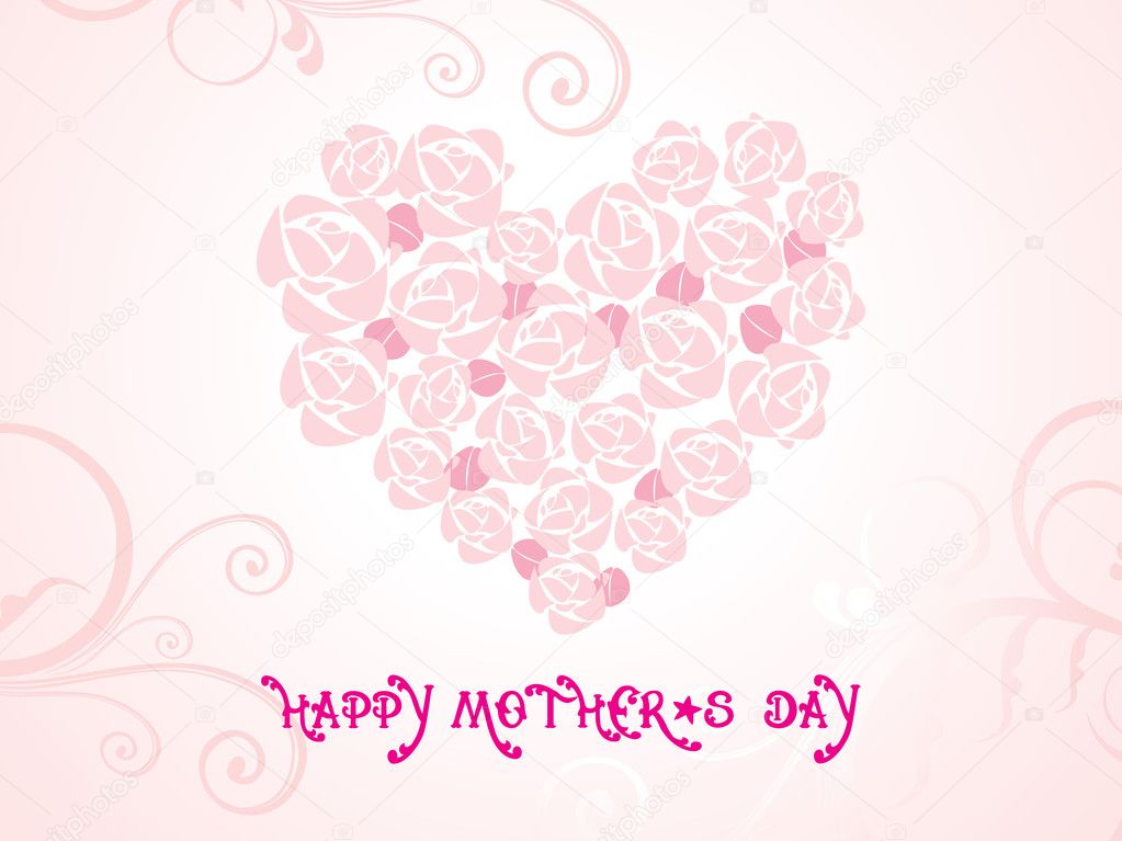 Vector Wallpaper For Mothers Day Stock Vector - Mothersday Wallpaper Vector , HD Wallpaper & Backgrounds