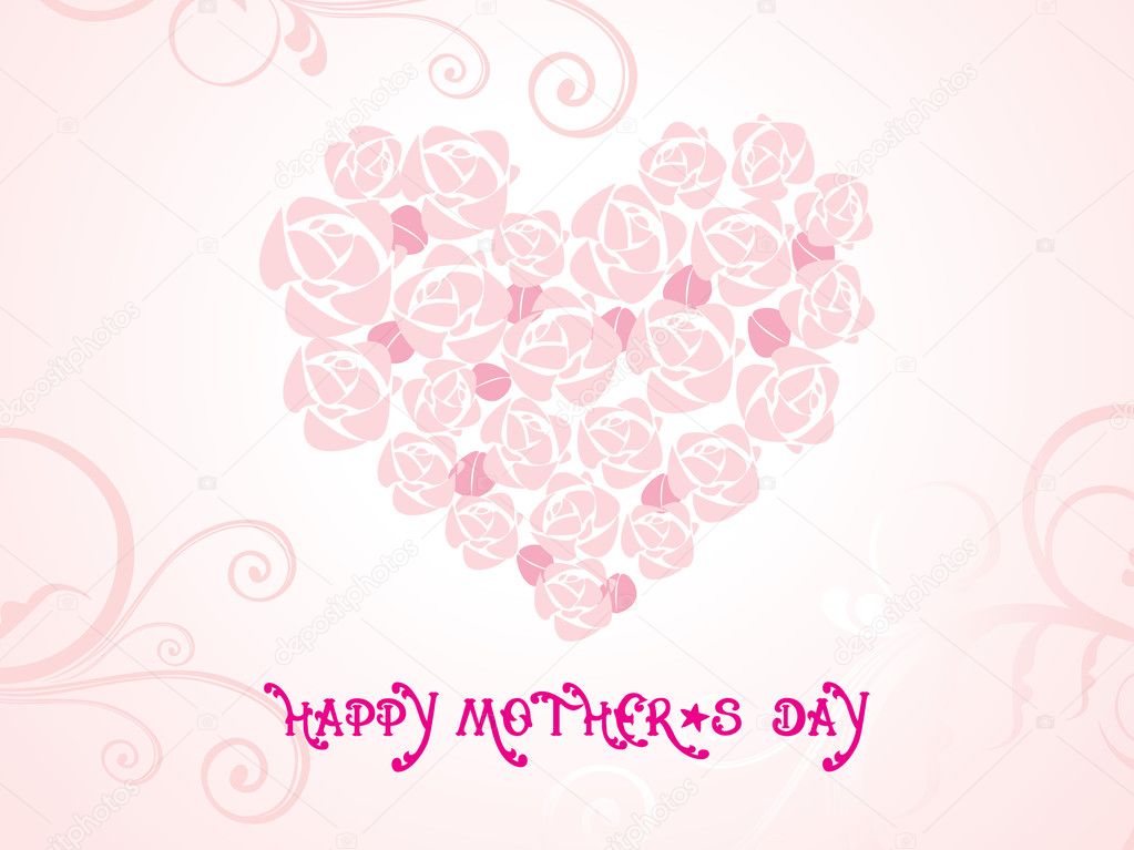 Vector Wallpaper For Mothers Day Stock Vector - Mothersday Wallpaper Vector , HD Wallpaper & Backgrounds
