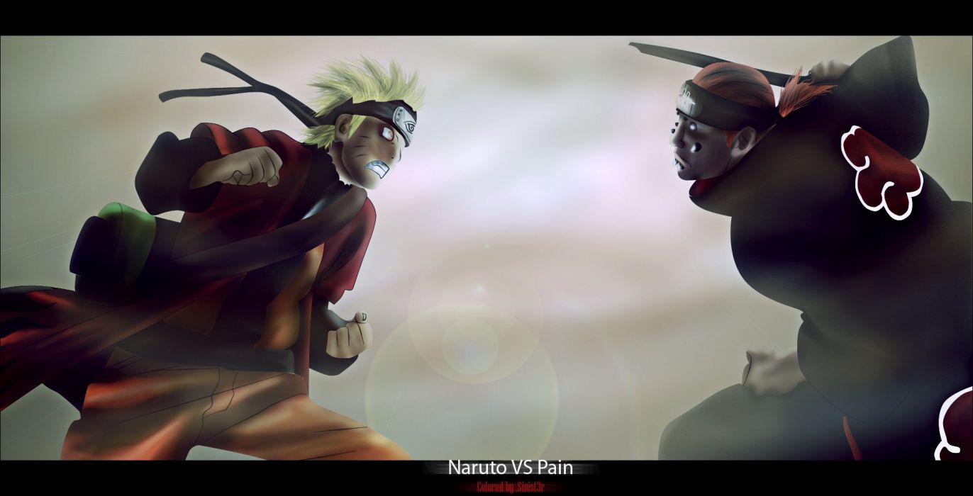 Naruto Vs Pain Wallpaper - Naruto Vs Pain , HD Wallpaper & Backgrounds