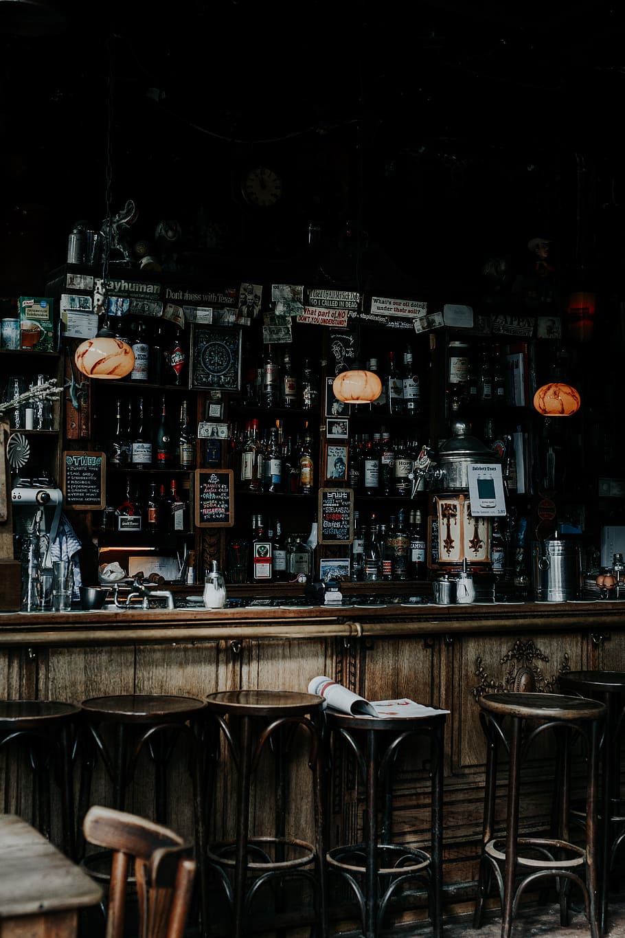 Vintage Bar Station, Stool, Drink, Booze, Restaurant, , HD Wallpaper & Backgrounds