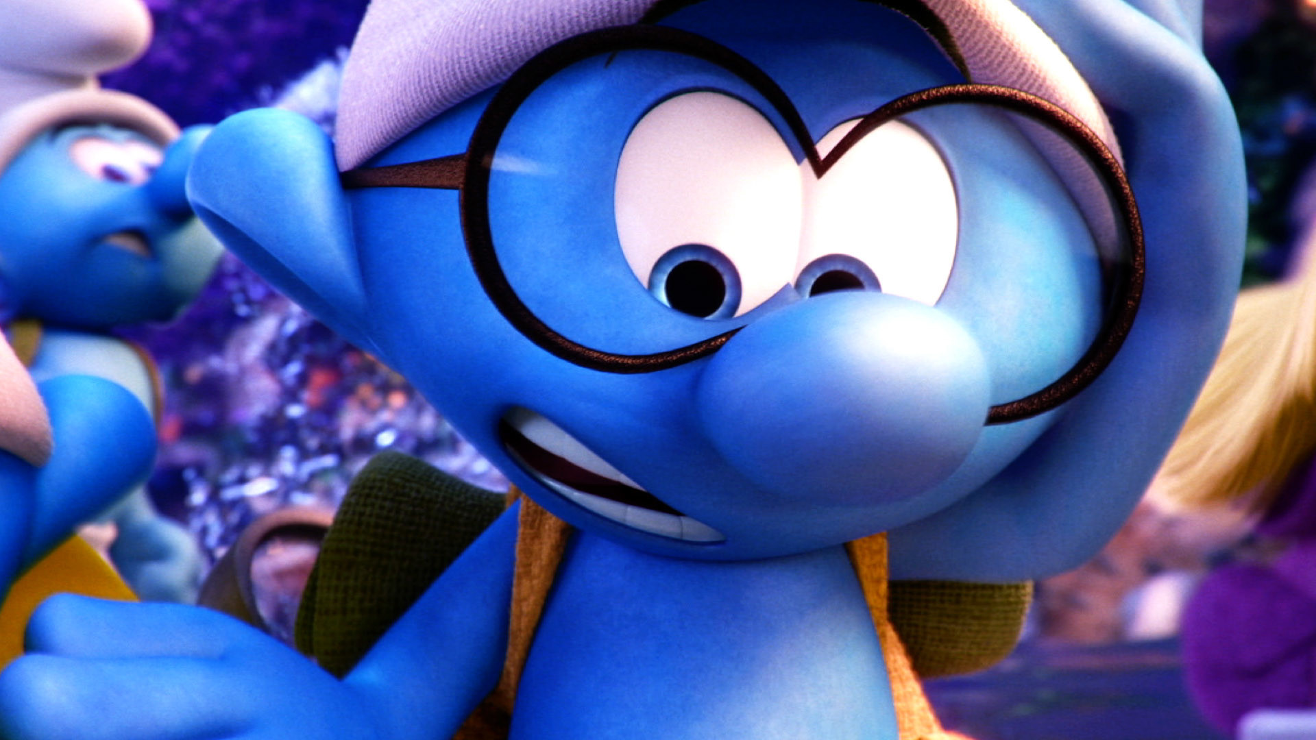 Smurf Wallpaper For Android - Cartoon , HD Wallpaper & Backgrounds