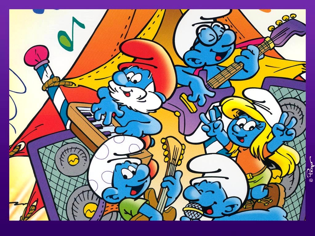 The Smurfs - Cartoon Smurfs , HD Wallpaper & Backgrounds