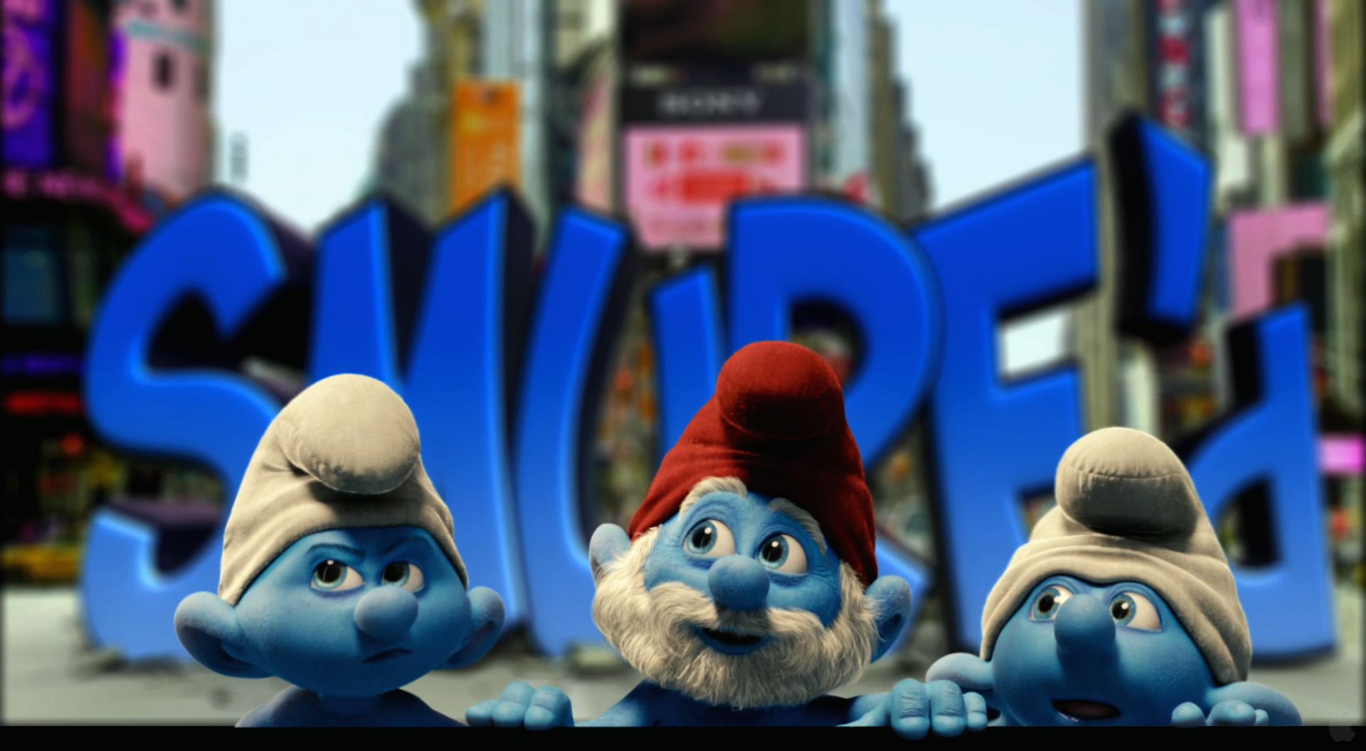 Smurfs Wallpaper - Smurfs In New York City , HD Wallpaper & Backgrounds