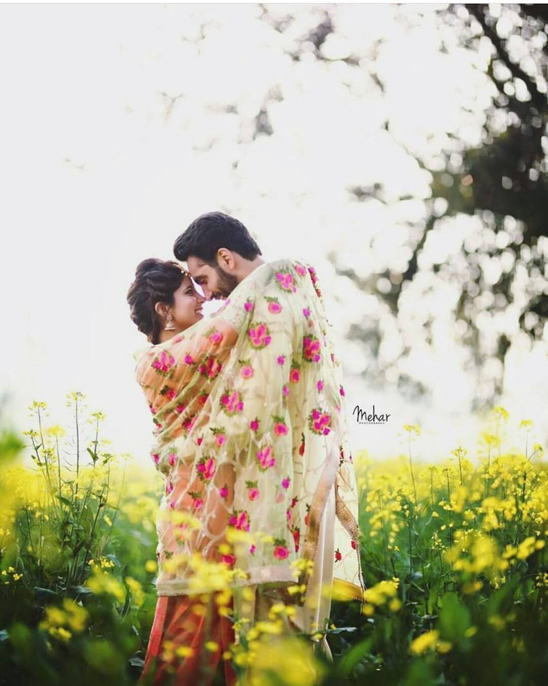 Couple Punjabi Romantic Love , HD Wallpaper & Backgrounds