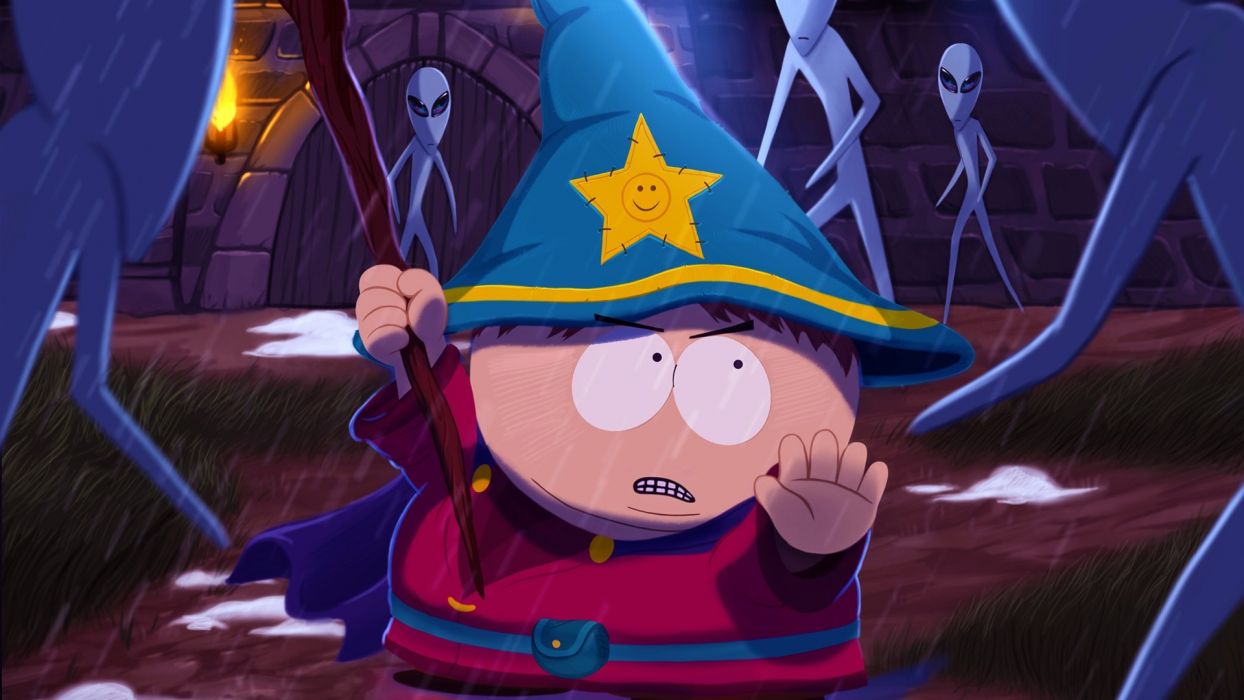 South Park Cartman Alien Rain Wizard Wallpaper - South Park The Stick Of Truth , HD Wallpaper & Backgrounds