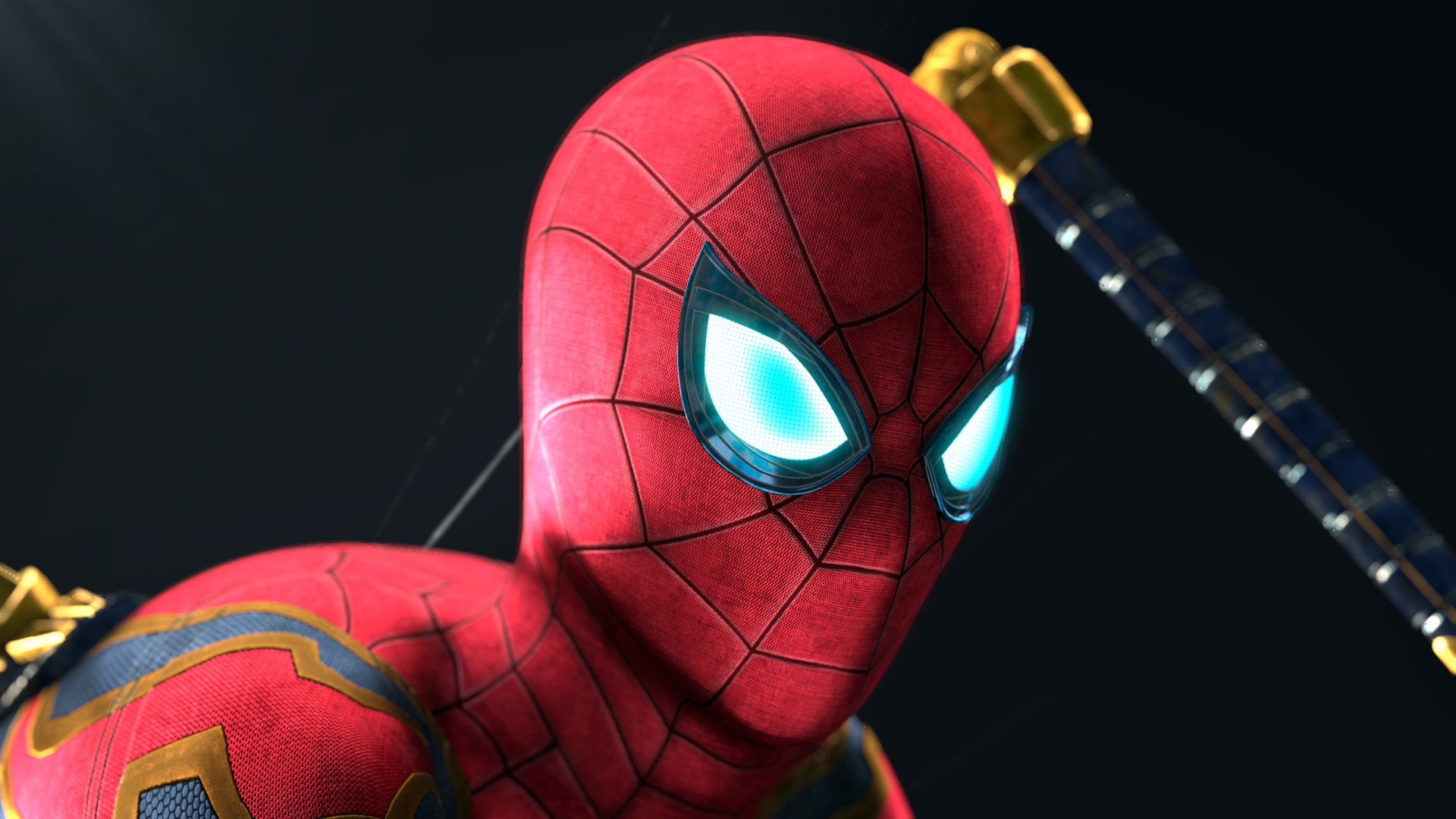 Iron Spider 3d Model , HD Wallpaper & Backgrounds