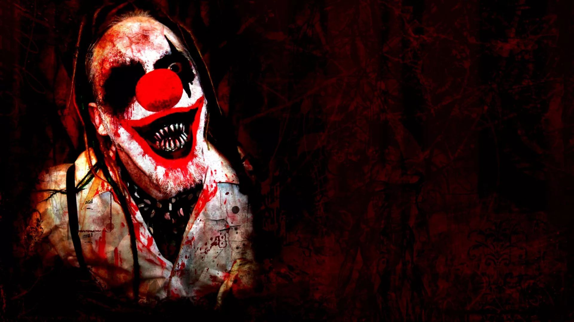 Killer Clown Wallpaper Theme - Killer Clown Wallpaper Hd , HD Wallpaper & Backgrounds