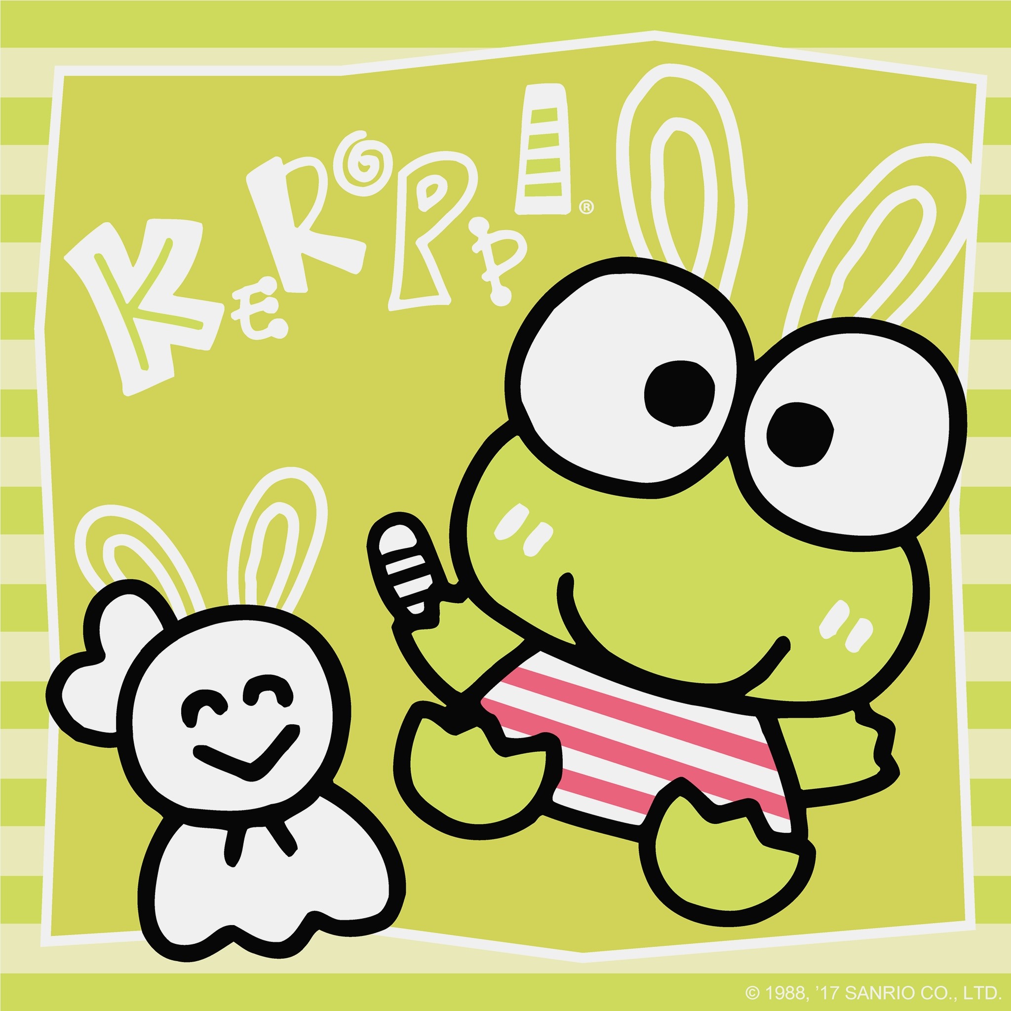 Keroppi Easter Keroppi Wallpaper Sanrio Characters - Gambar Siluet Keropi , HD Wallpaper & Backgrounds