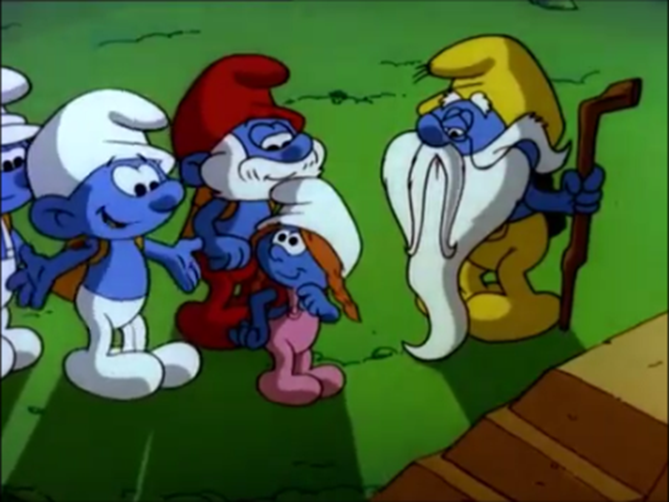 The Smurfs - Smurfquest - Cartoon , HD Wallpaper & Backgrounds