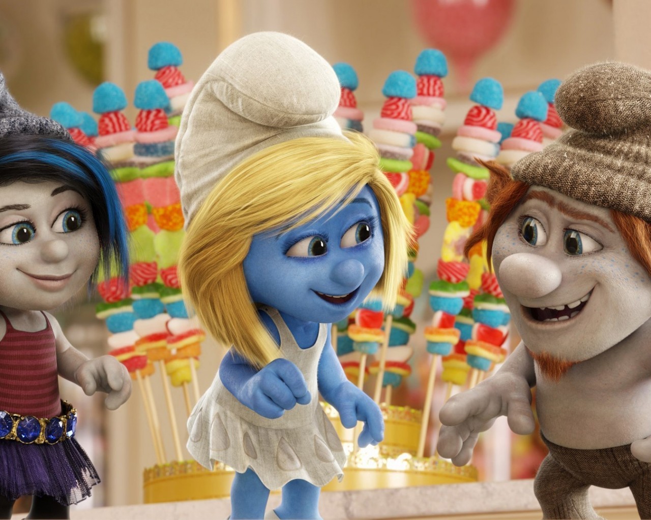 The Smurfs 2, Smurfette, Animation - The Smurfs 2 , HD Wallpaper & Backgrounds