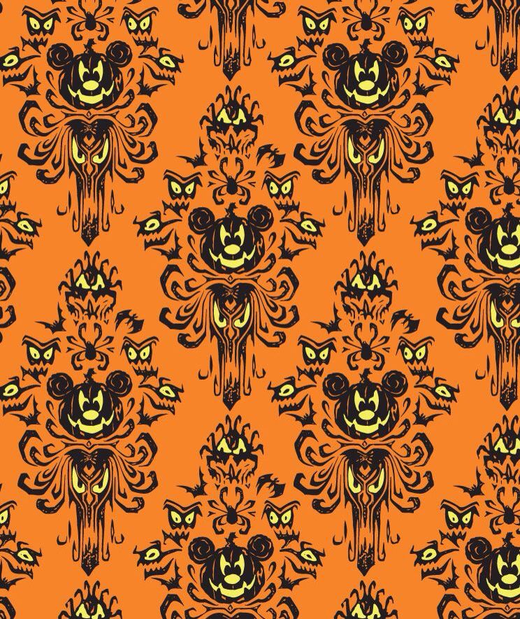 Mickey Haunted Mansion Fabric , HD Wallpaper & Backgrounds