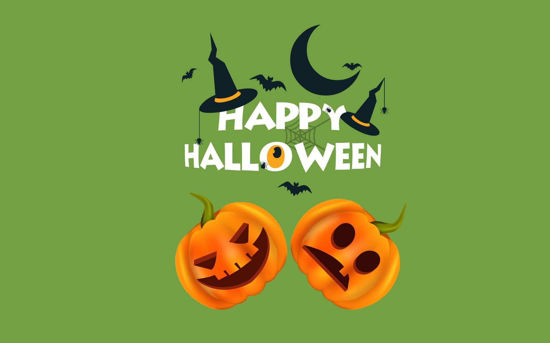 Happy Halloween Backgrounds Cute , HD Wallpaper & Backgrounds