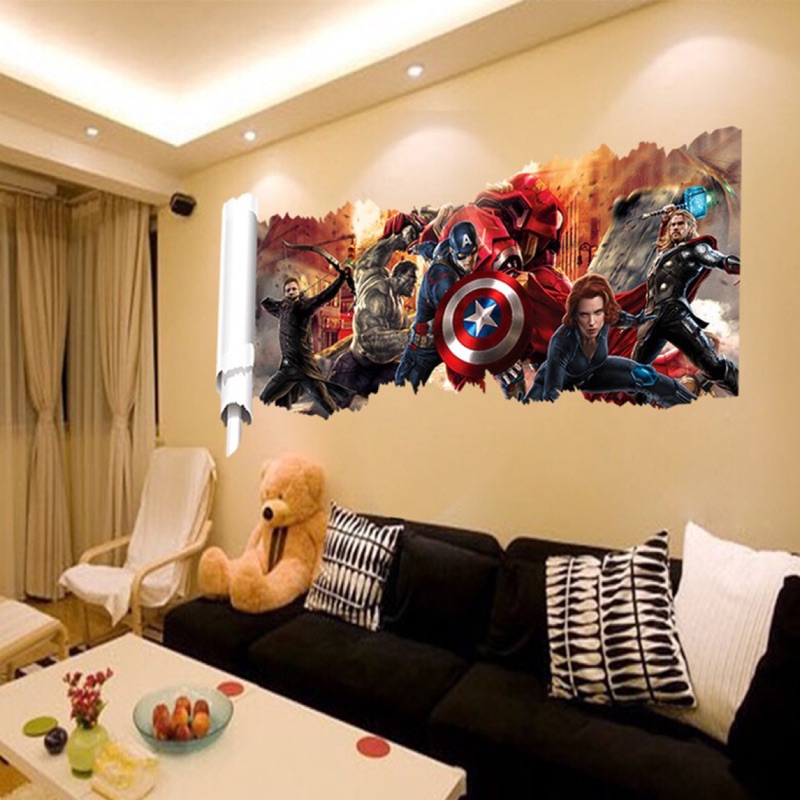 Marvel Themed Room Decor , HD Wallpaper & Backgrounds