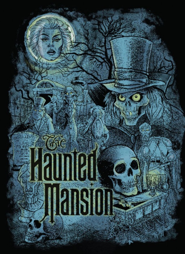 Haunted Mansion Merchandise Arriving At Disney Parks - Disney Haunted Mansion Poster Print , HD Wallpaper & Backgrounds
