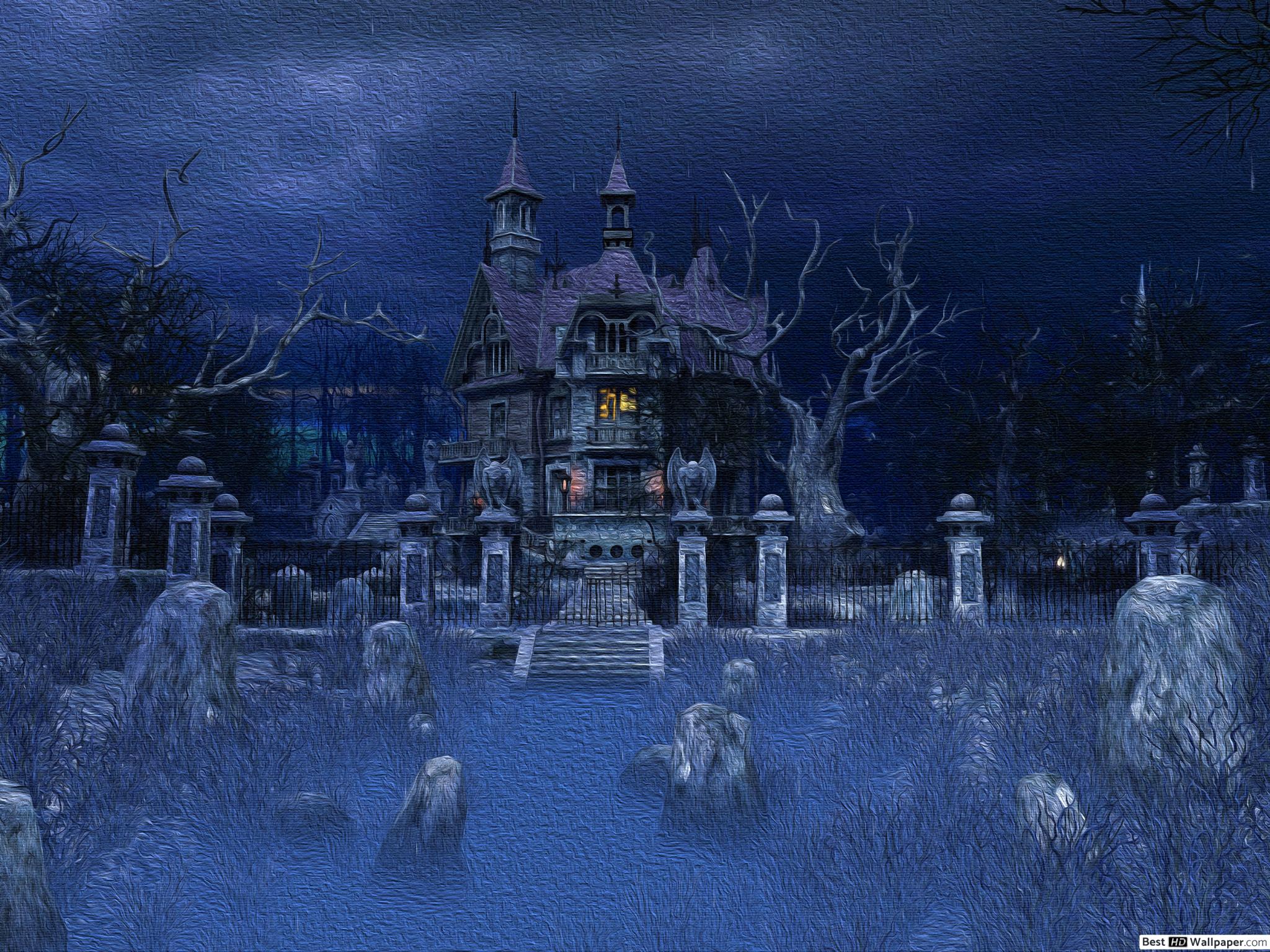 4k Haunted House , HD Wallpaper & Backgrounds