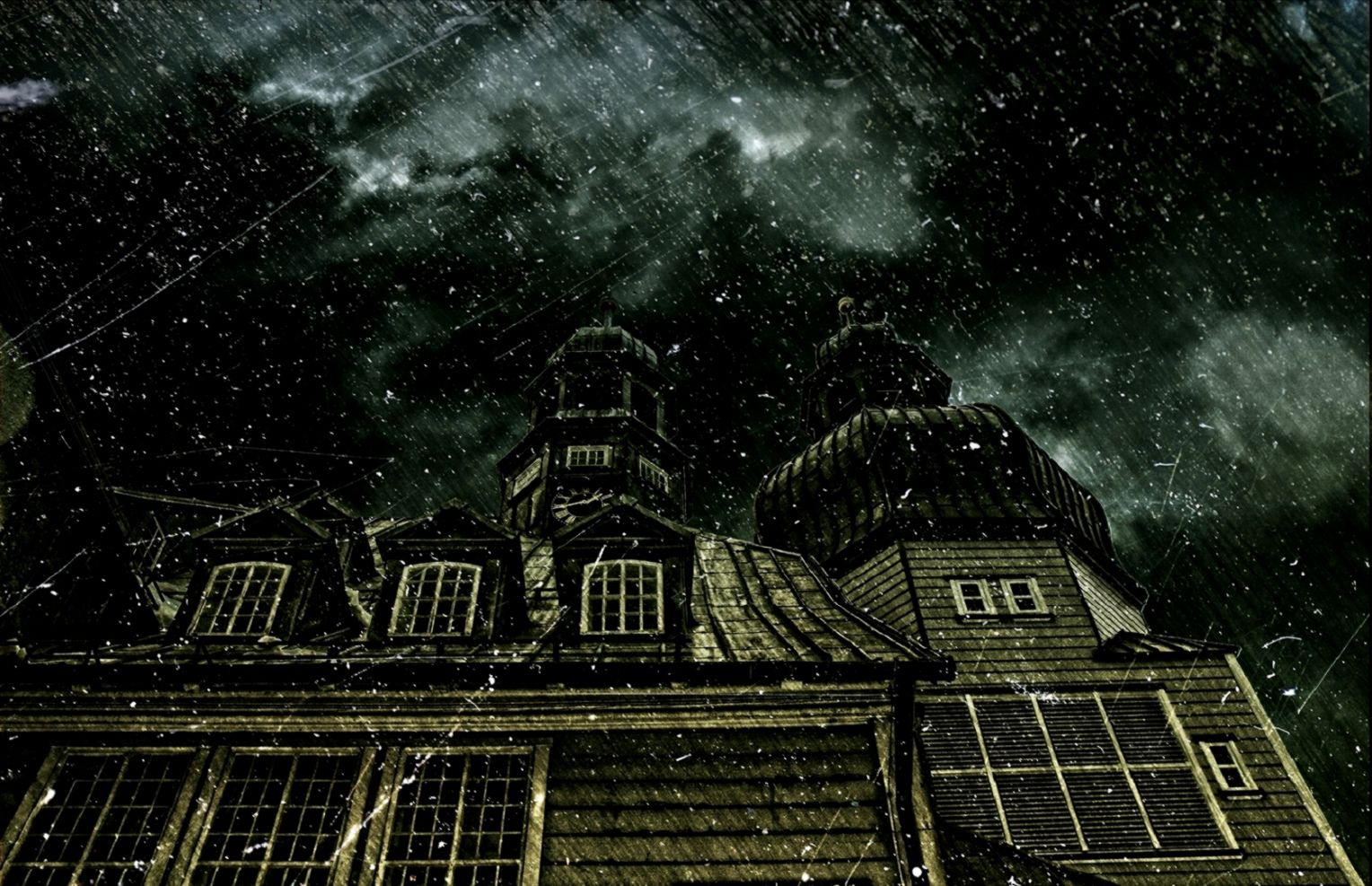 Haunted Wallpaper And Background Image Id315869 - Horror House Hd , HD Wallpaper & Backgrounds