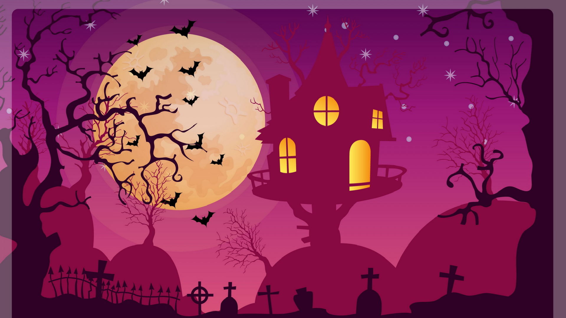 Halloween Background Pink , HD Wallpaper & Backgrounds