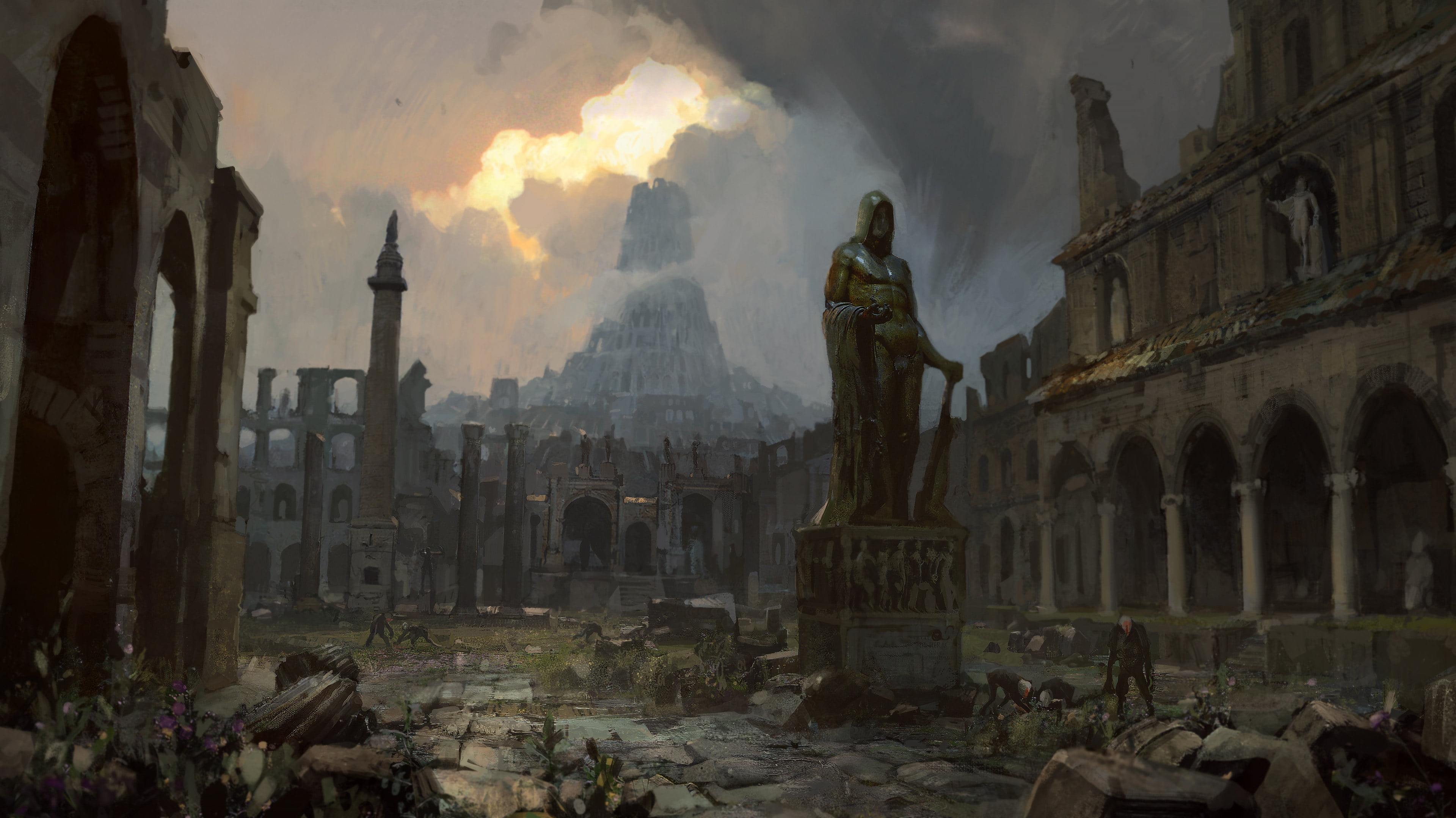 Path Of Exile Concept Arts , HD Wallpaper & Backgrounds