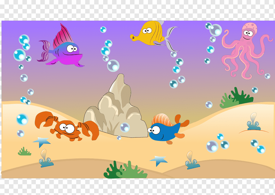 Line Art Computer Icons, Under The Sea, Animals, Landscape, - Icon , HD Wallpaper & Backgrounds
