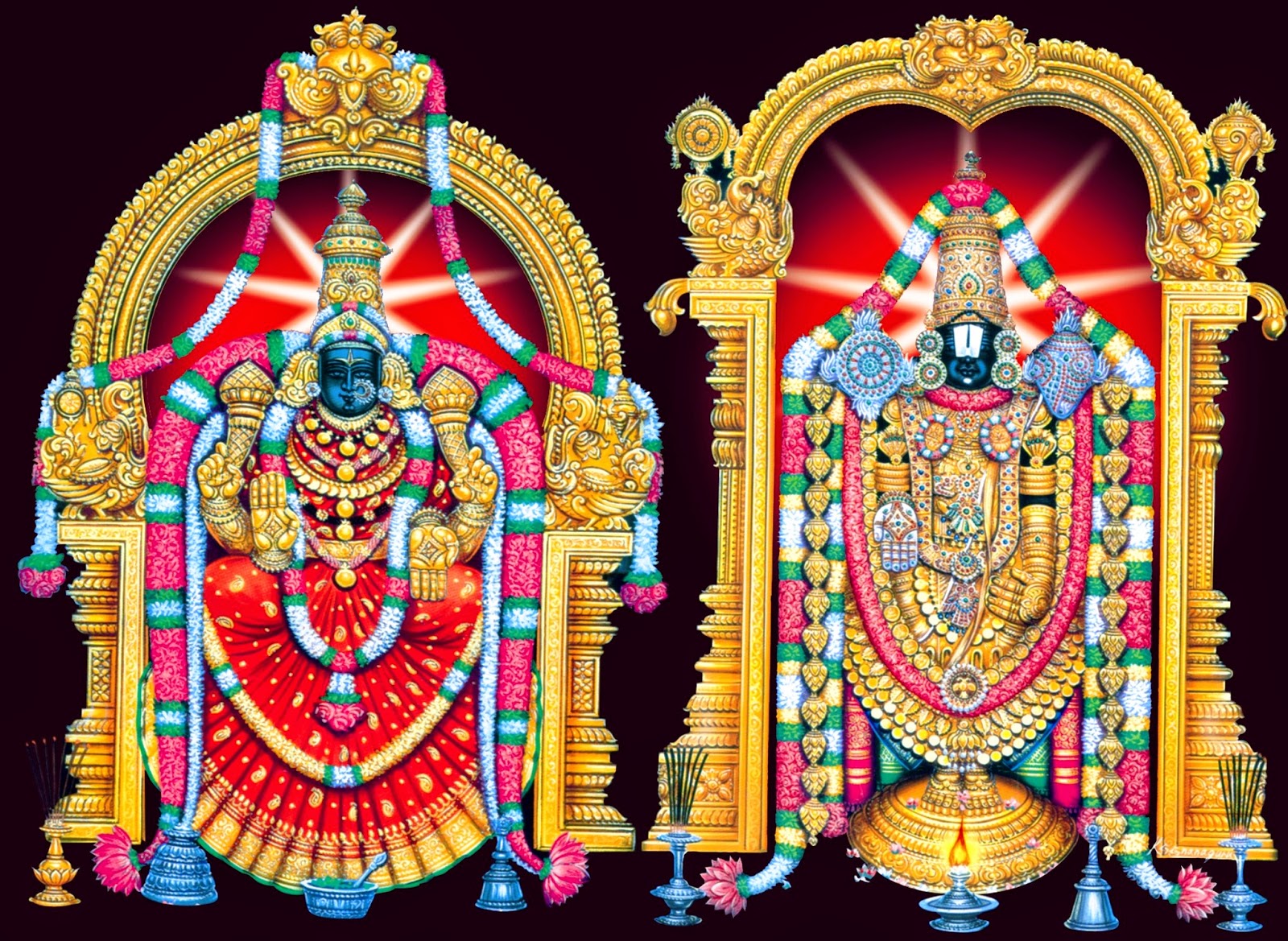 Balaji God Wallpapers Group - Tirupati Balaji Logo Png , HD Wallpaper & Backgrounds