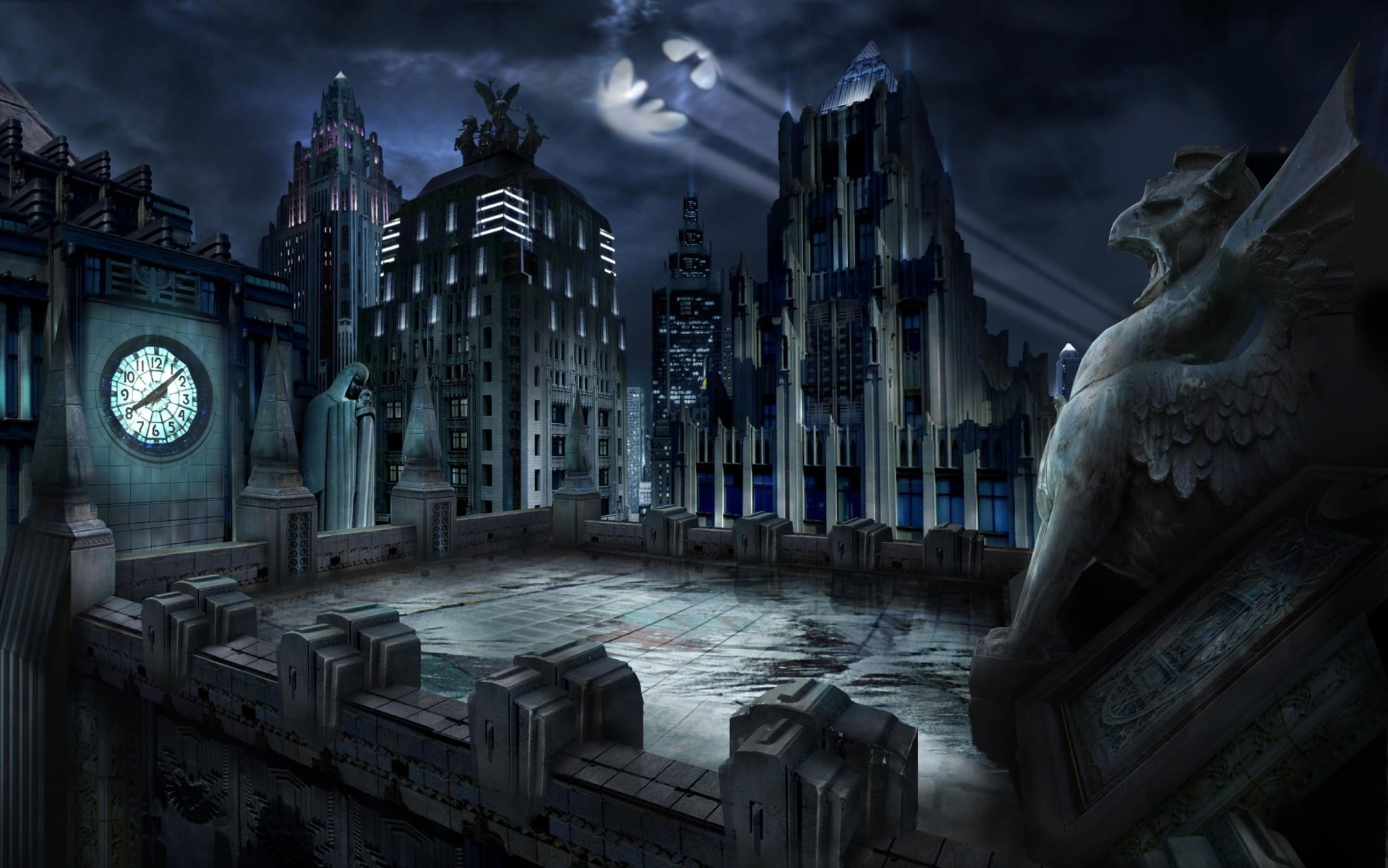 Gotham City , HD Wallpaper & Backgrounds
