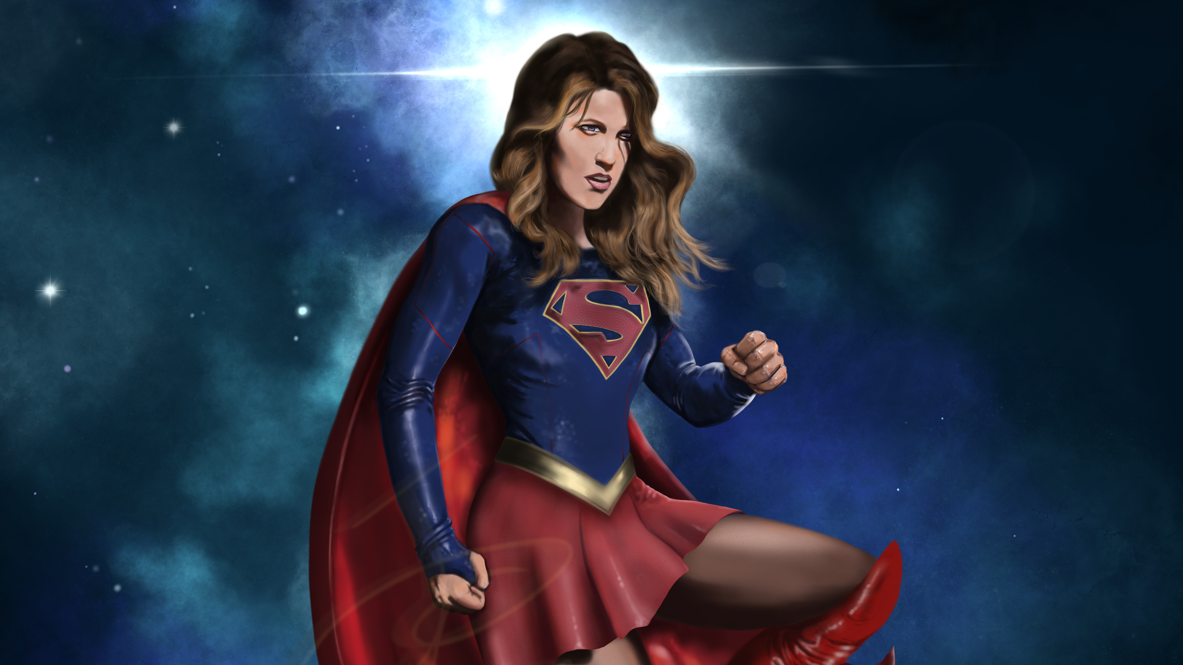 Supergirl New 4k - Supergirl Hd Wallpapers 4k , HD Wallpaper & Backgrounds