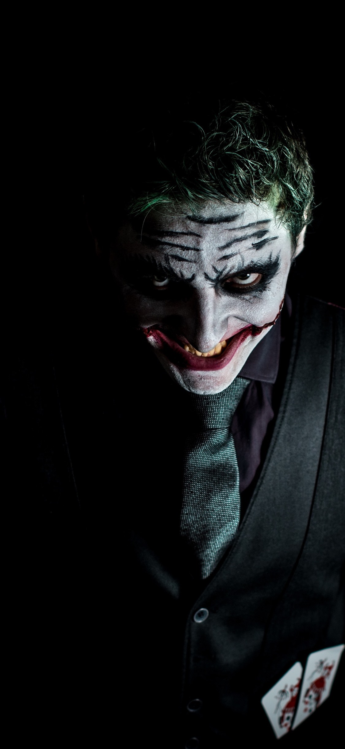 Iphone Wallpaper Joker, Black Background - Best Attitude Joker Status For Whatsapp , HD Wallpaper & Backgrounds