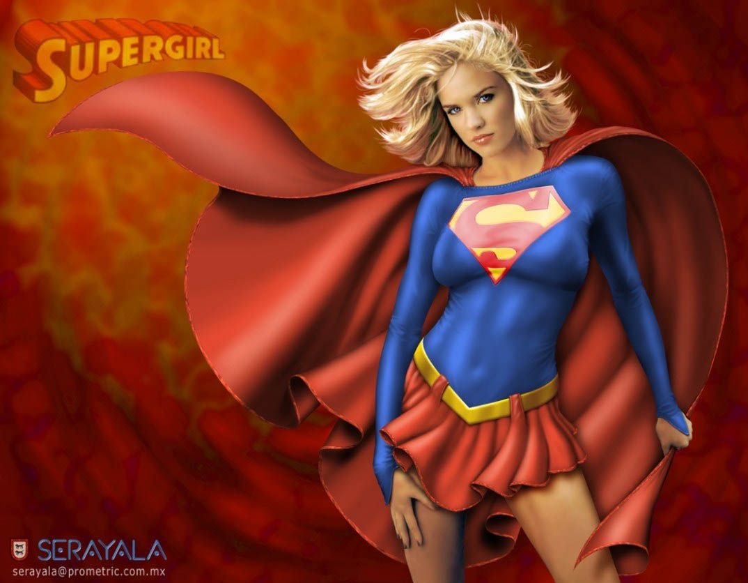 Supergirl Wallpaper - Supergirl Comic , HD Wallpaper & Backgrounds