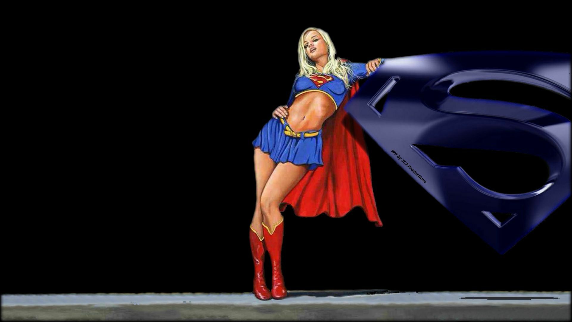 Supergirl Wallpaper Just Chillin - Dc Comics Fond D Écran , HD Wallpaper & Backgrounds