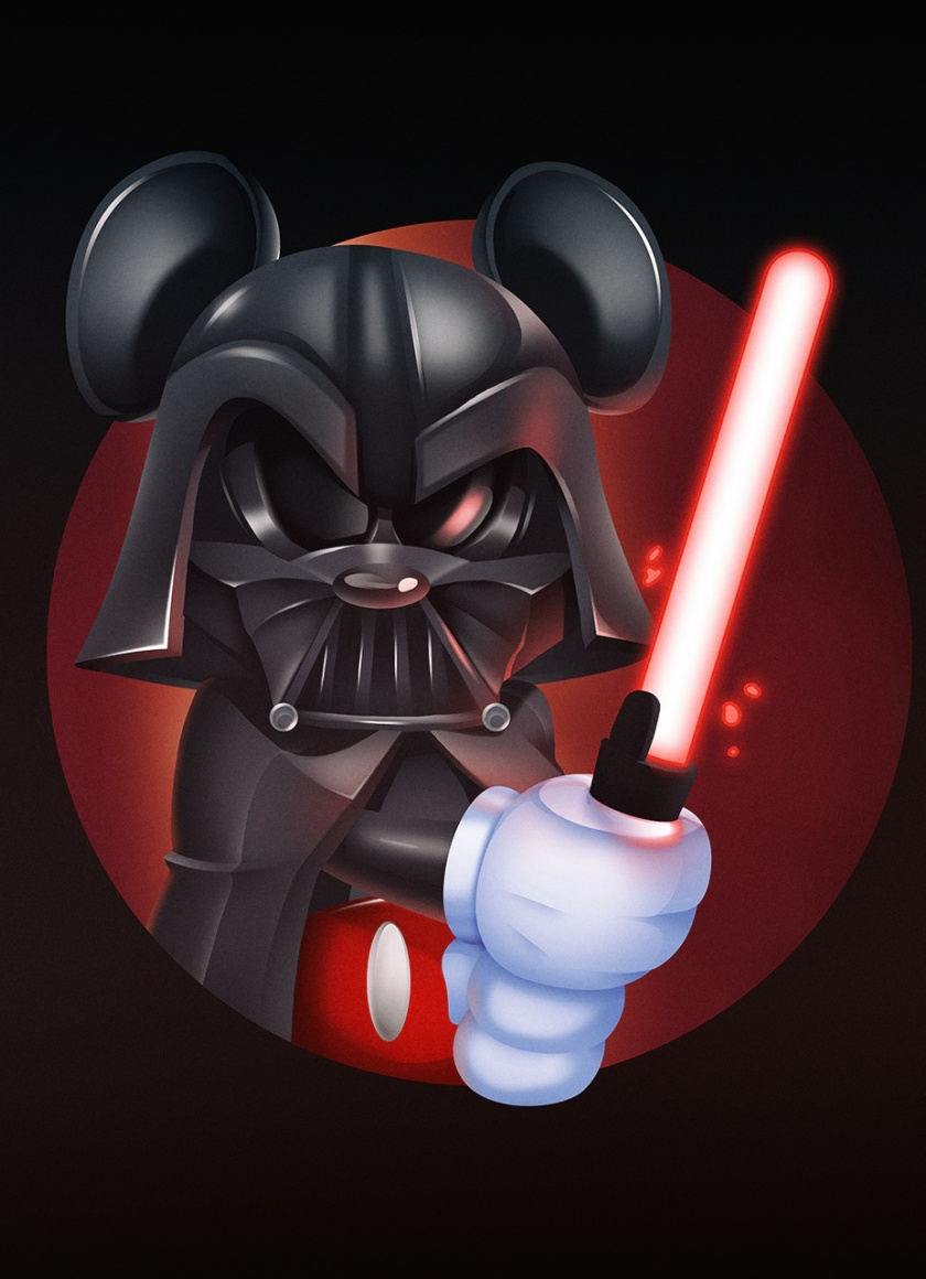 darth vader mickey mouse ears helmet