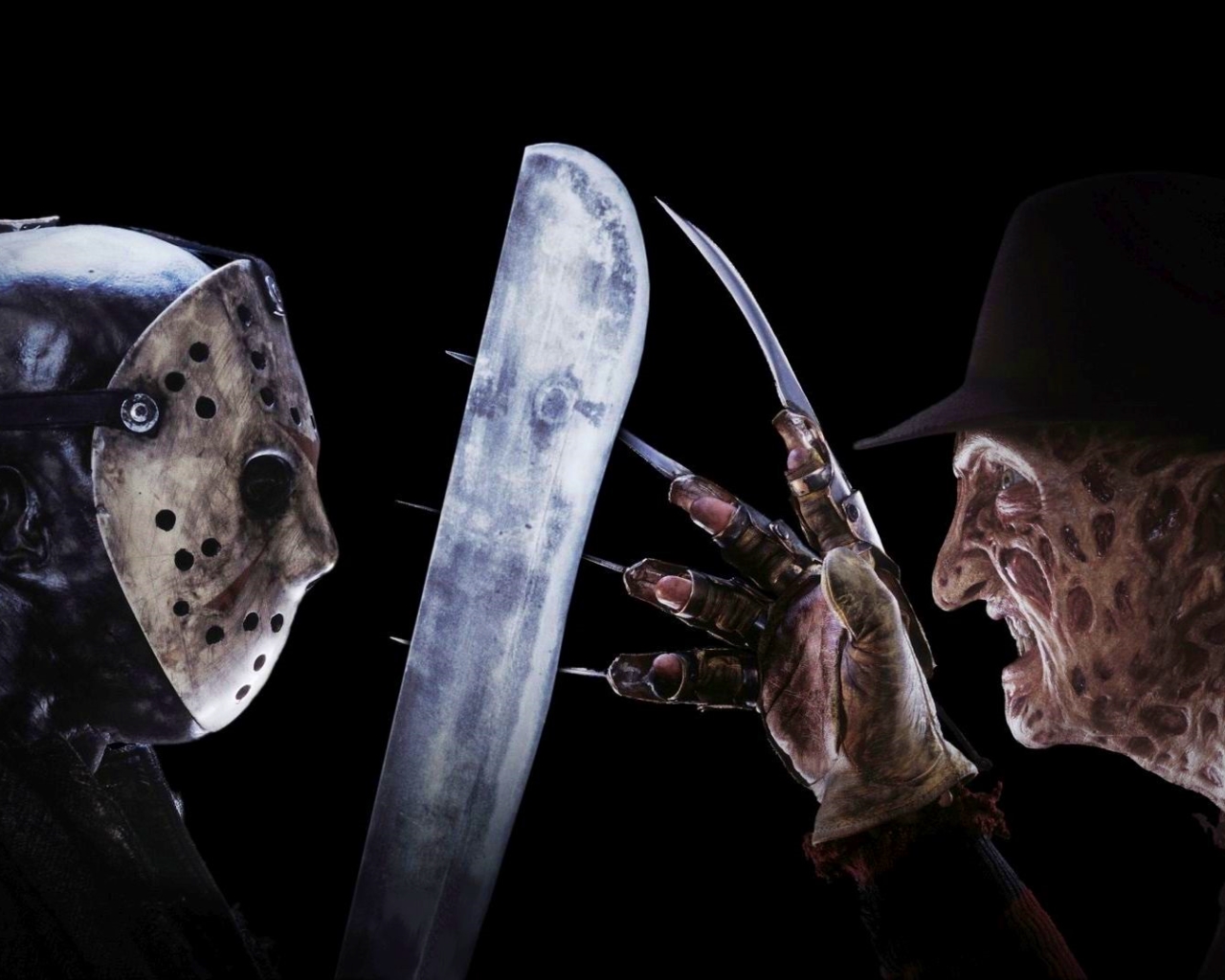 Freddy Vs - Jason - Freddy Vs Jason , HD Wallpaper & Backgrounds