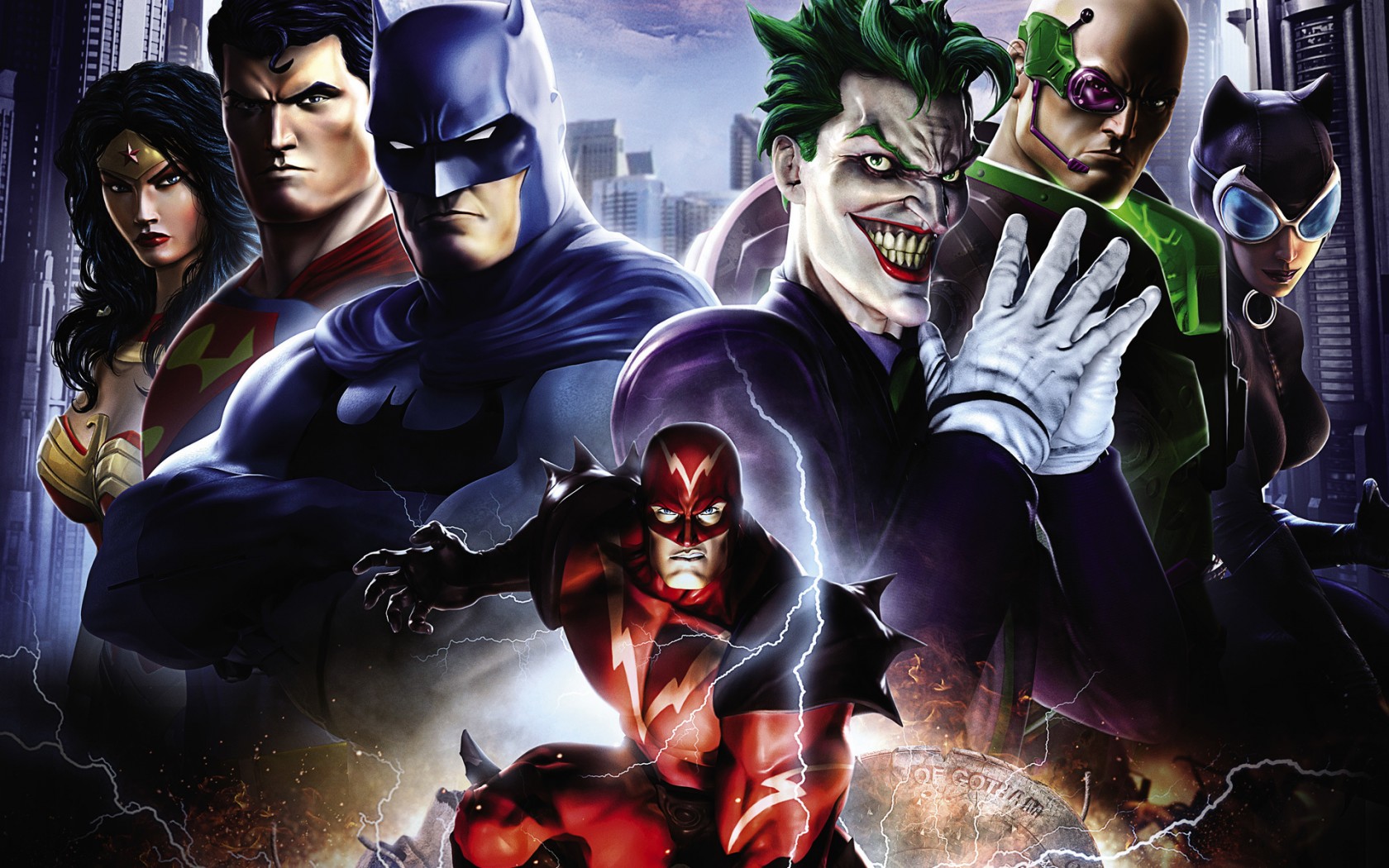 Batman Joker Wallpaper - Wonder Woman Batman Comics , HD Wallpaper & Backgrounds