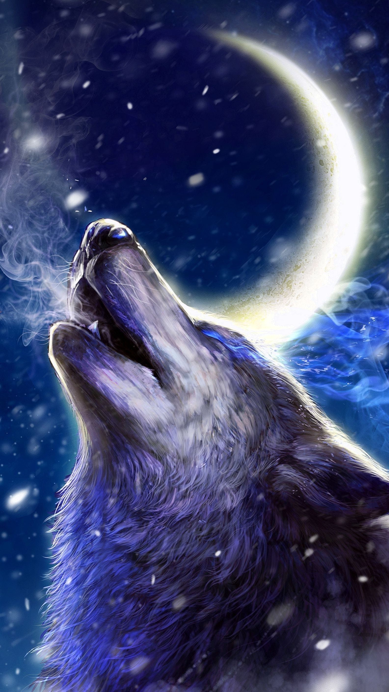 Android Live Wallpaper Wolves Howling - Wolf Howling , HD Wallpaper & Backgrounds