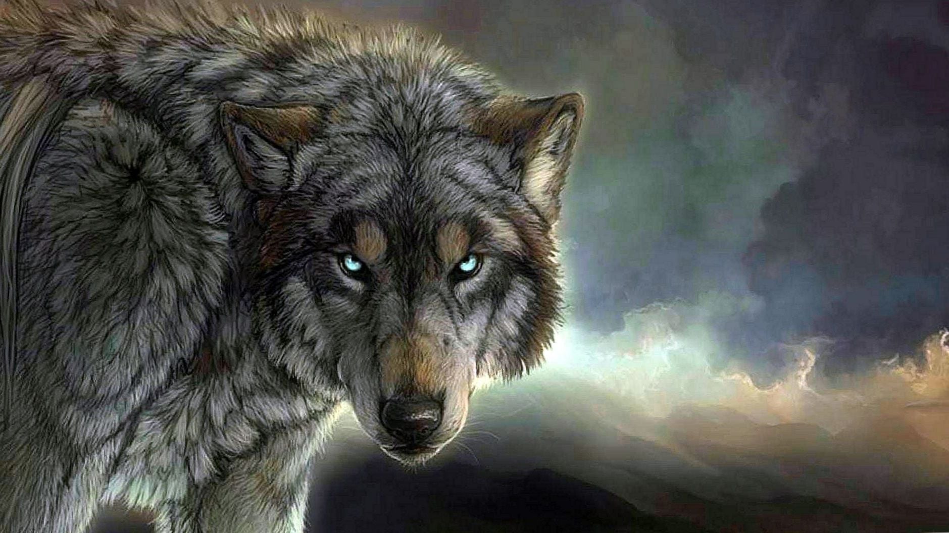 Wolf Live Wallpapers Windows - Windows 10 Wallpaper Wolf , HD Wallpaper & Backgrounds