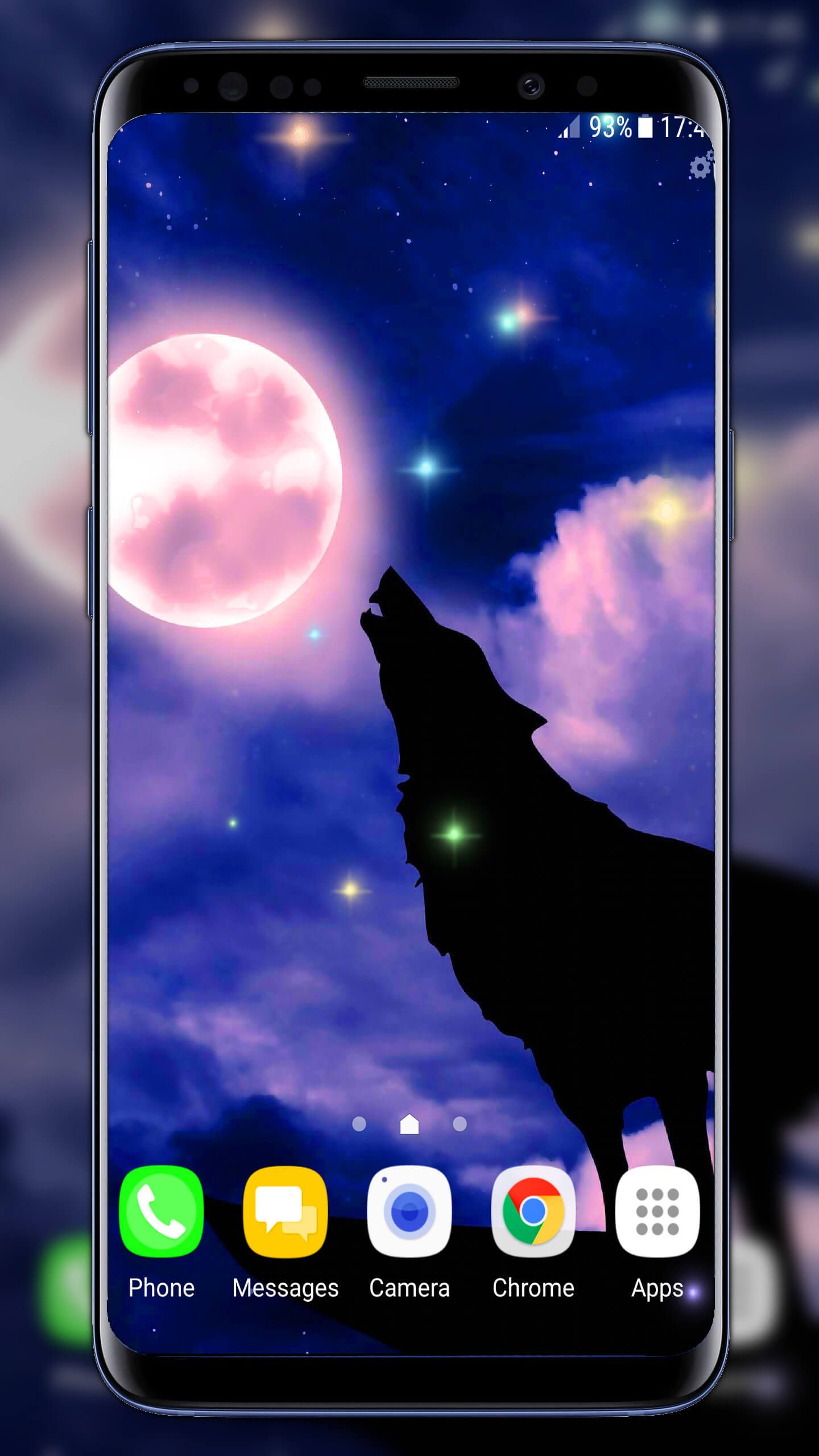 Wolf Theme Android , HD Wallpaper & Backgrounds