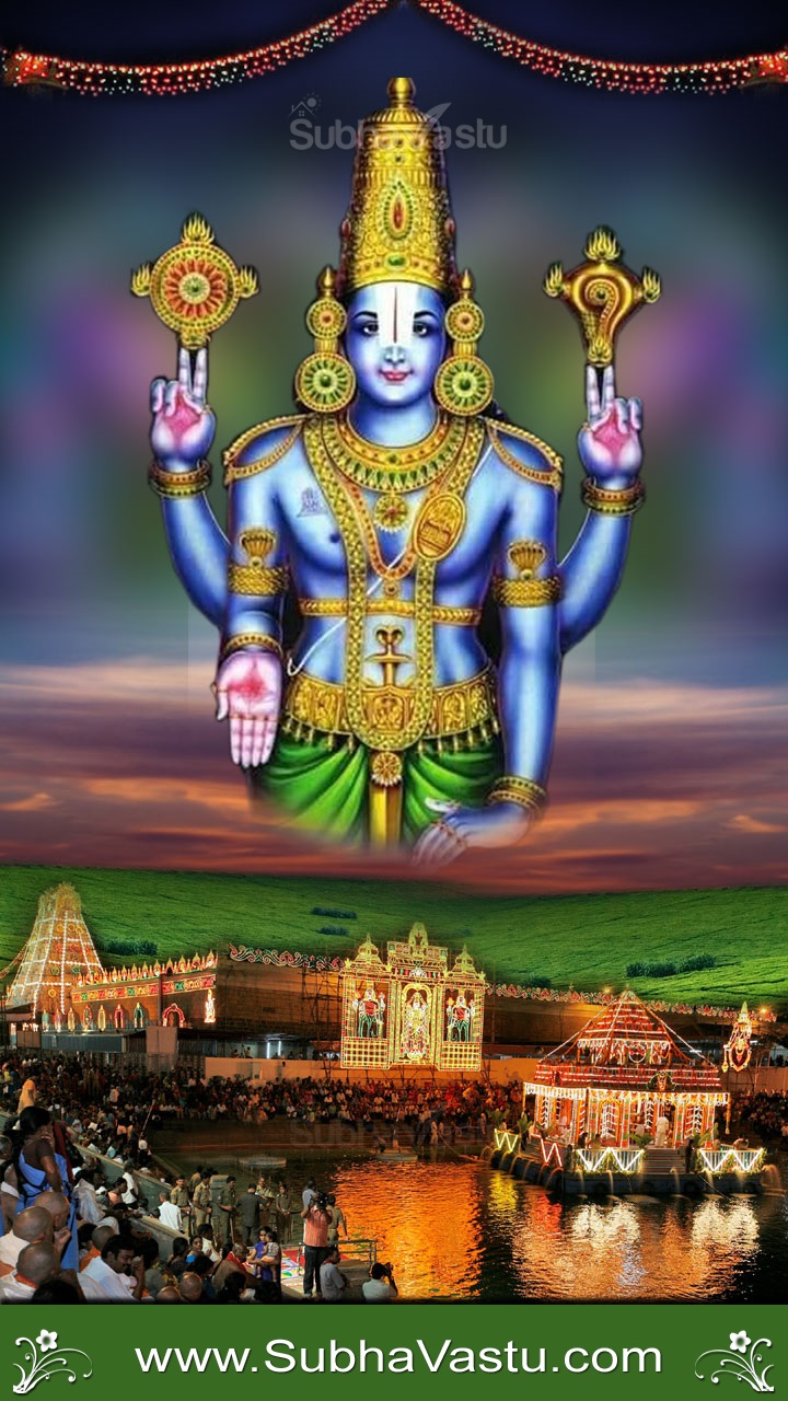 Venkateswara Swamy Hd Wallpapers For Mobile - Sri Srinivasa Perumal Temple Singapore , HD Wallpaper & Backgrounds