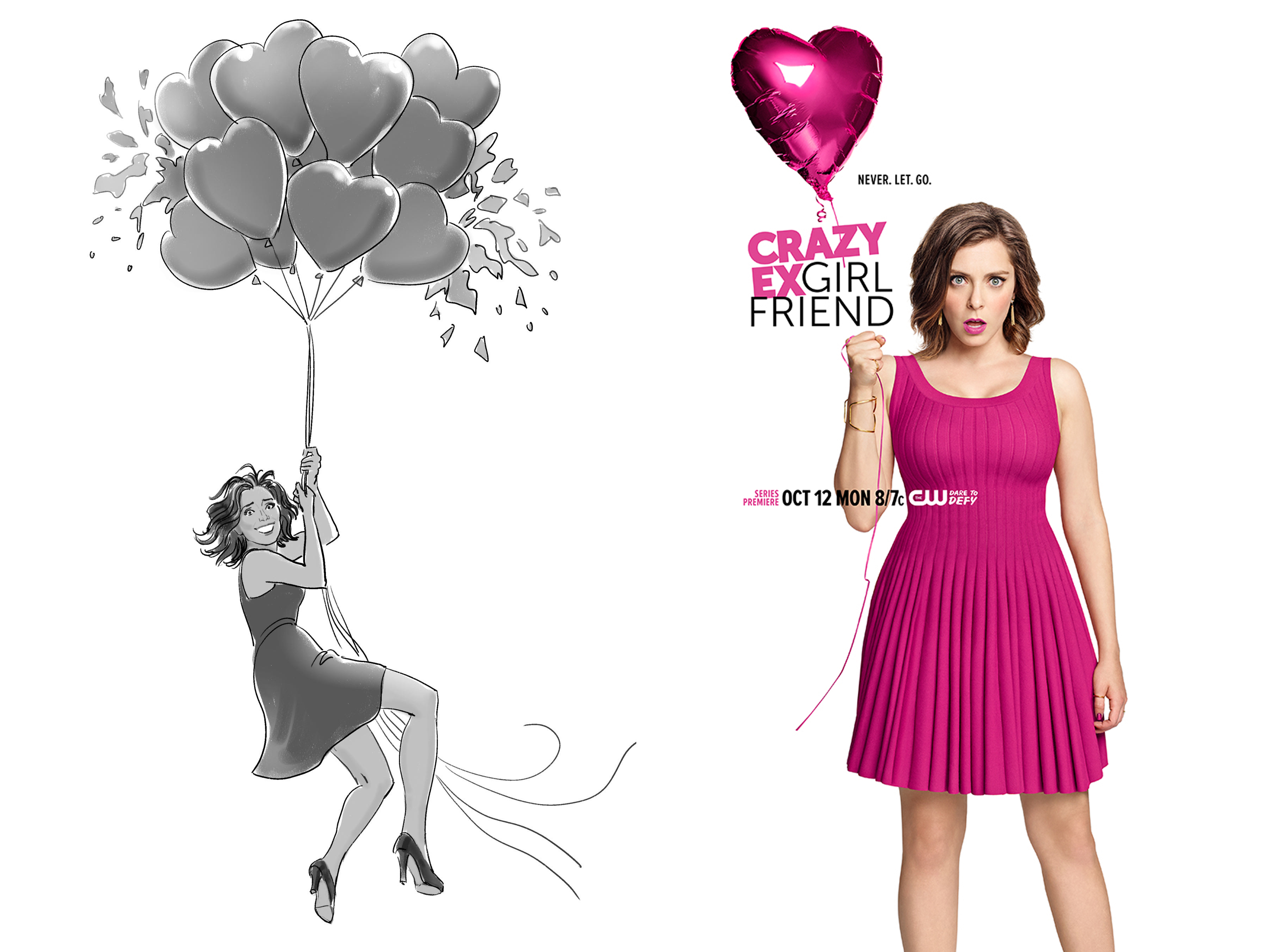 Crazy Ex Girlfriend Poster , HD Wallpaper & Backgrounds