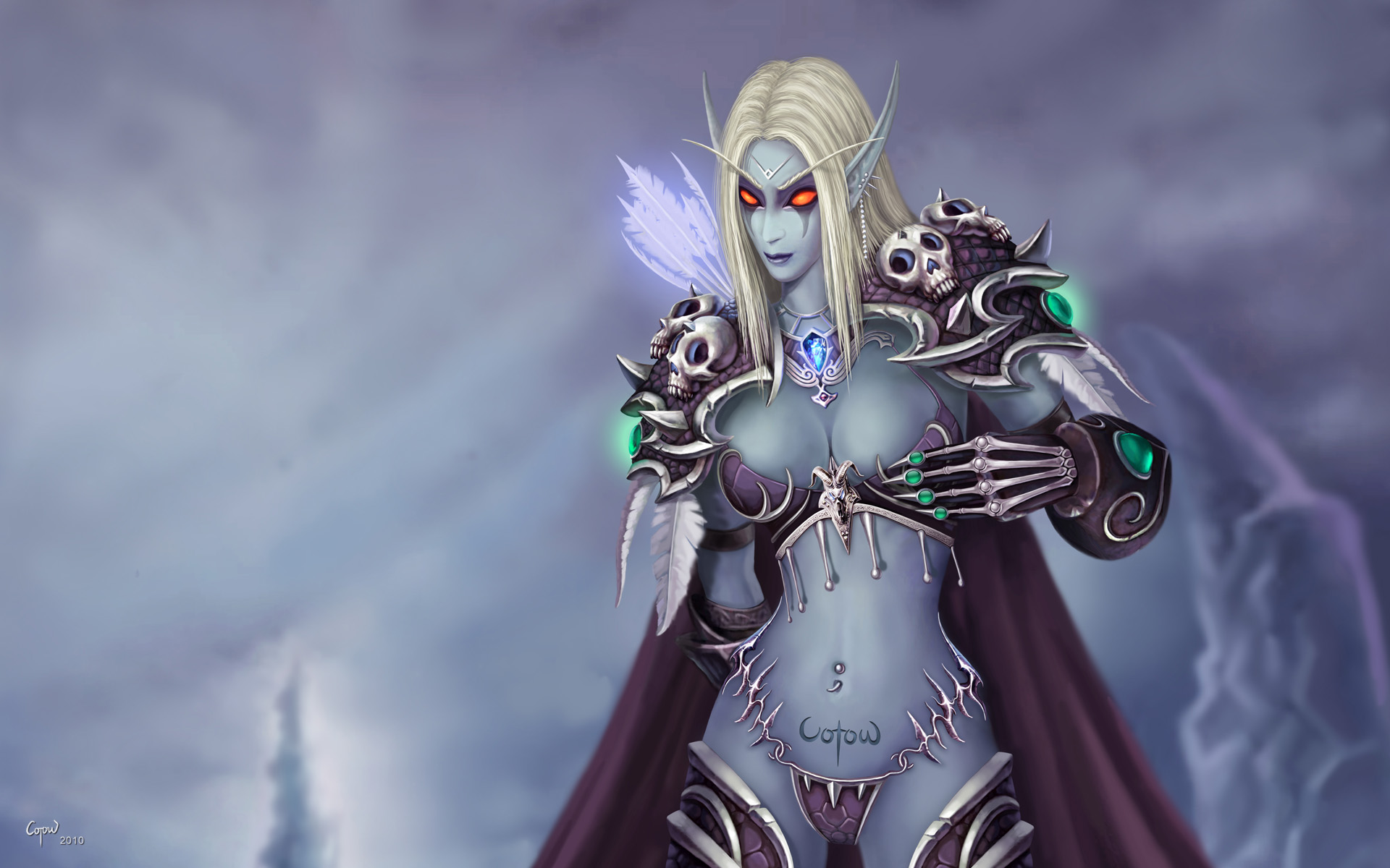 Lady Sylvanas , HD Wallpaper & Backgrounds