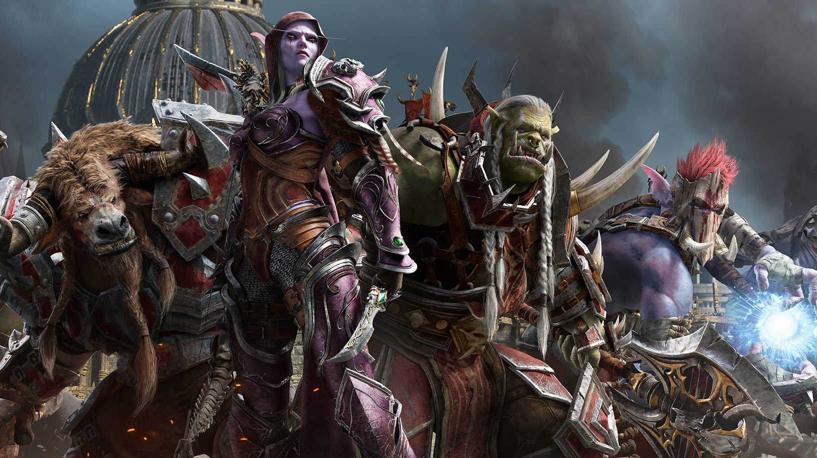 Wow Wallpaper Horde Heroes Battle For Azeroth - World Of Warcraft Hordes , HD Wallpaper & Backgrounds