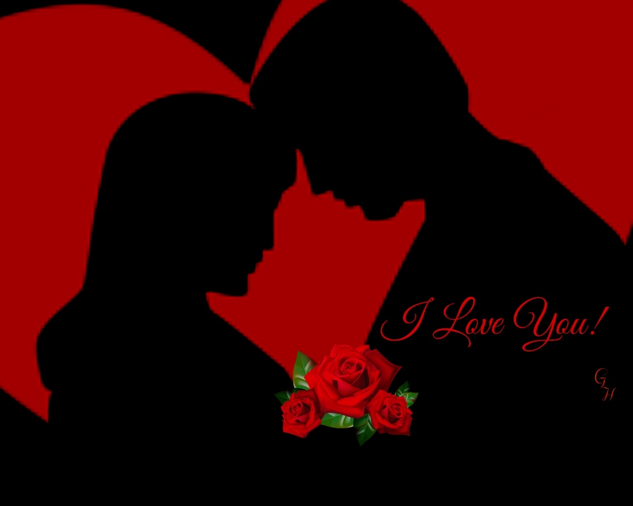 Love You Couple Desktop Wallpaper Hd Background Hd - Wallpaper , HD Wallpaper & Backgrounds