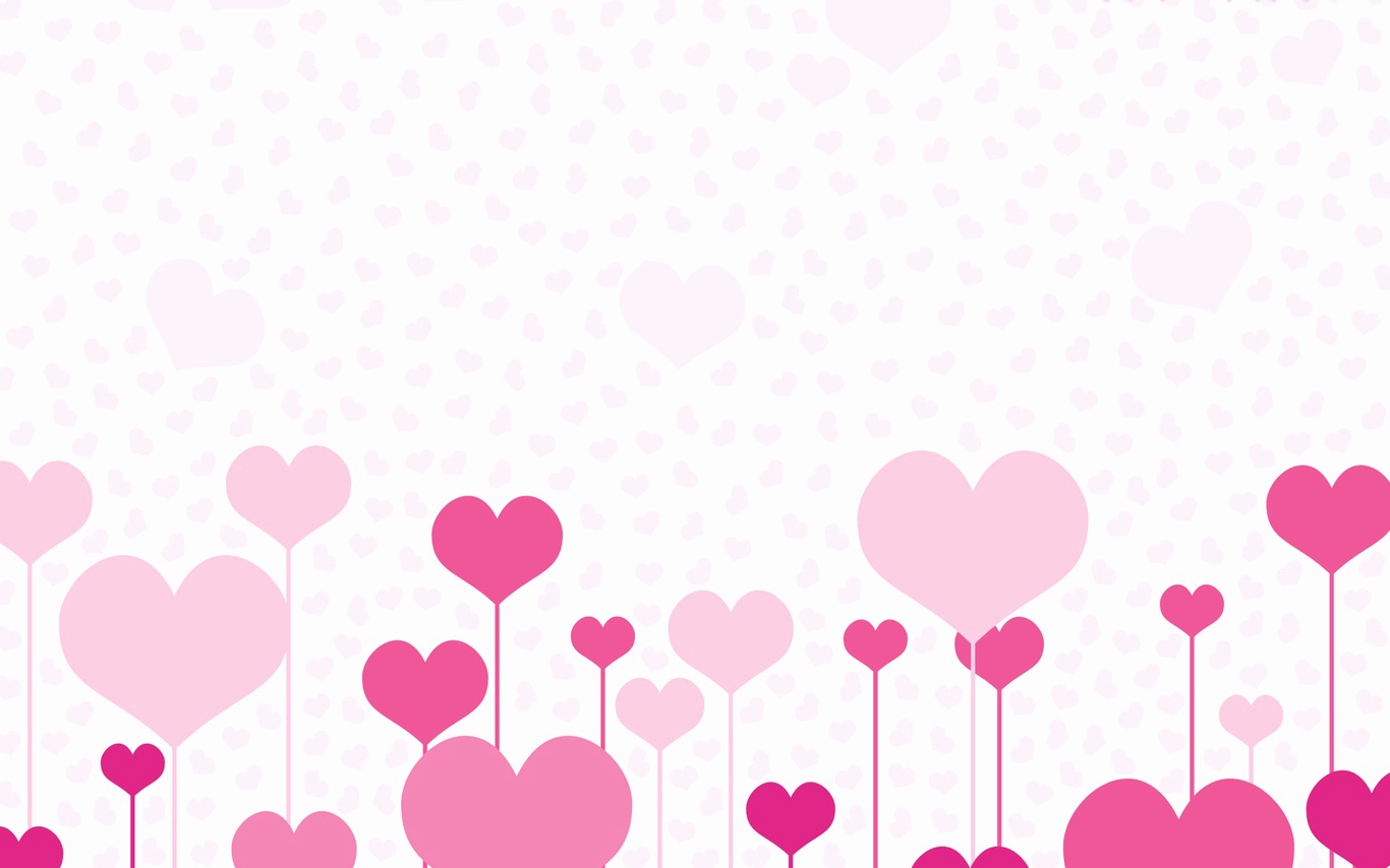 Cute Hearts Background Hd , HD Wallpaper & Backgrounds